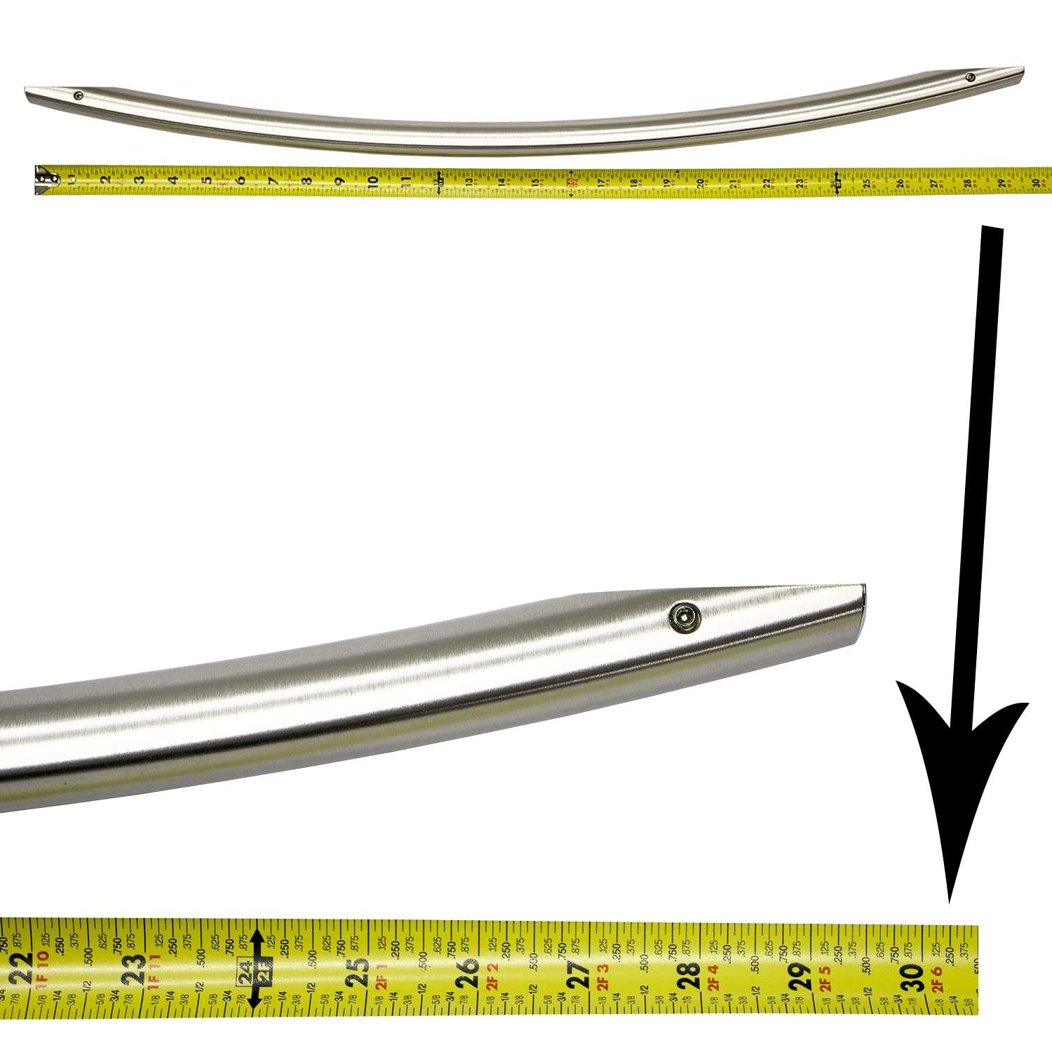 SDK1539228 k1539228-oem28660638-refrigerator-door-handle view 21