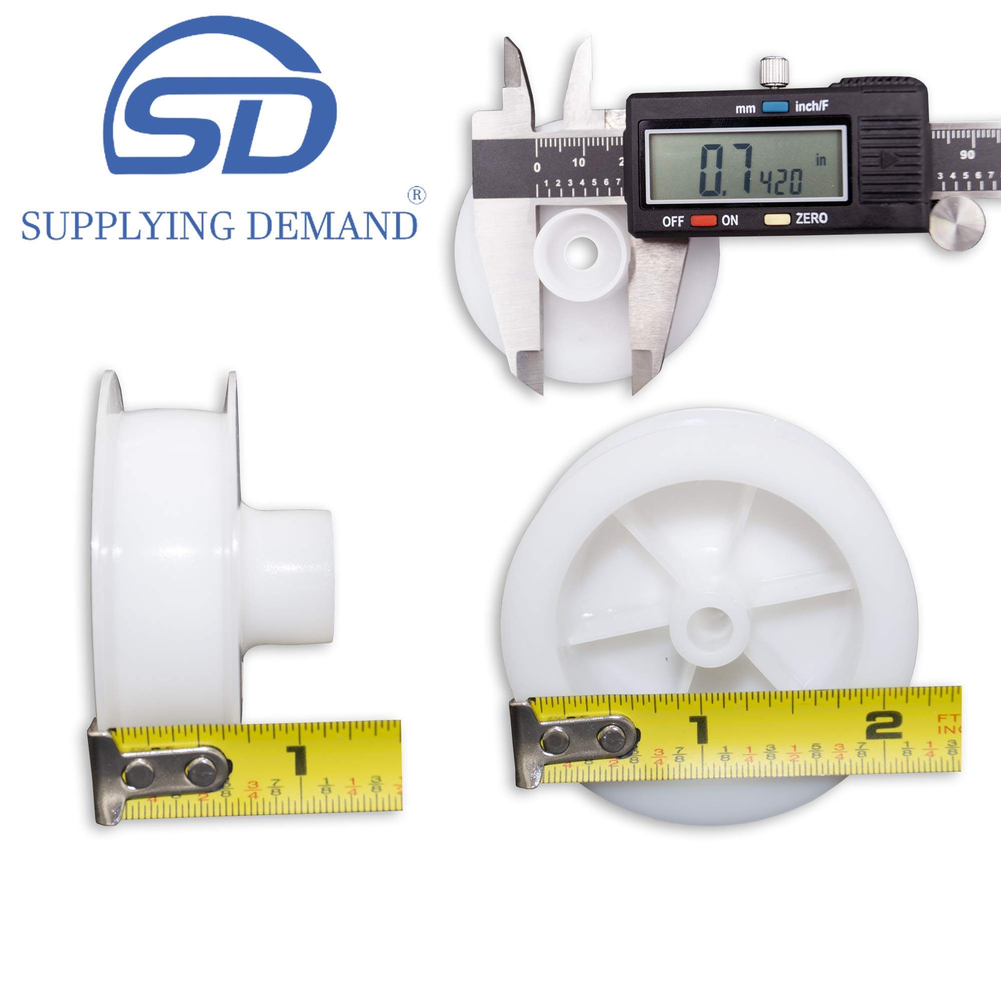 SDWE12X20395 we12x20395-we03x31620-dryer-idler-pulley view 11