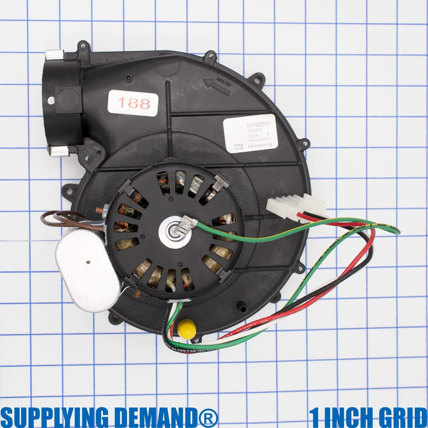 SD70-100612-03 70-100612-03-70-100612-81-induced-draft-blower-gasket-120v-2-stage-left-discharge view 21