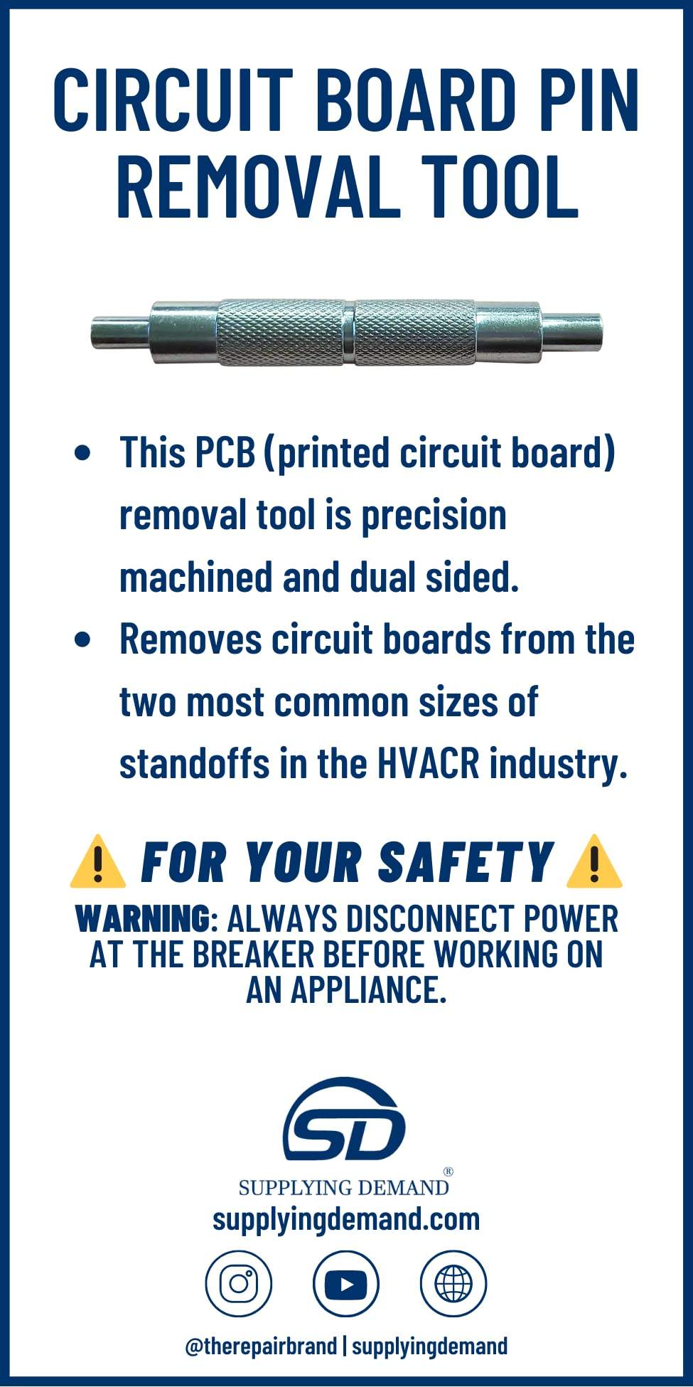 SDBRT10 brt10-oem28065550-circuit-board-pin-removal-tool view 51