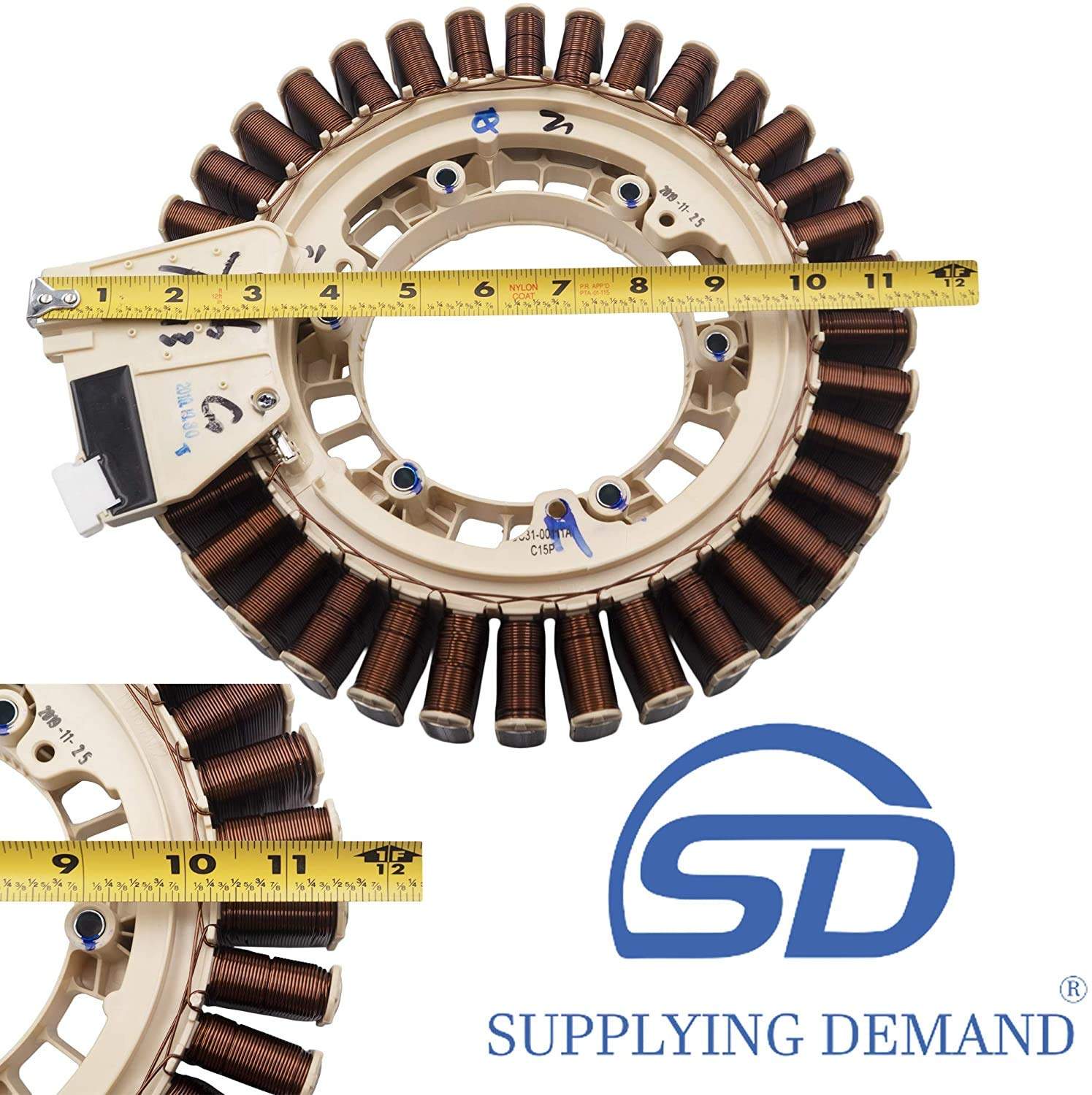 SDDC31-00111A dc31-00111a-ap5583744-washing-machine-drive-motor-stator view 21