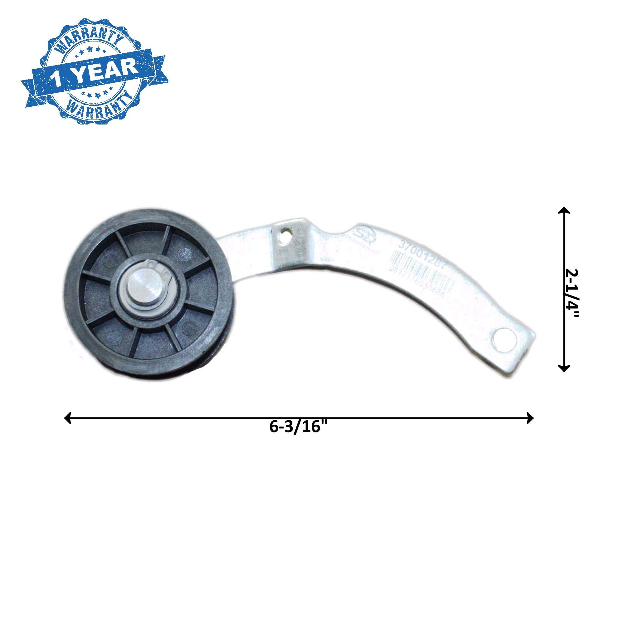 SD37001287 37001287-wp37001287-dryer-idler-belt-pulley-assembly view 21