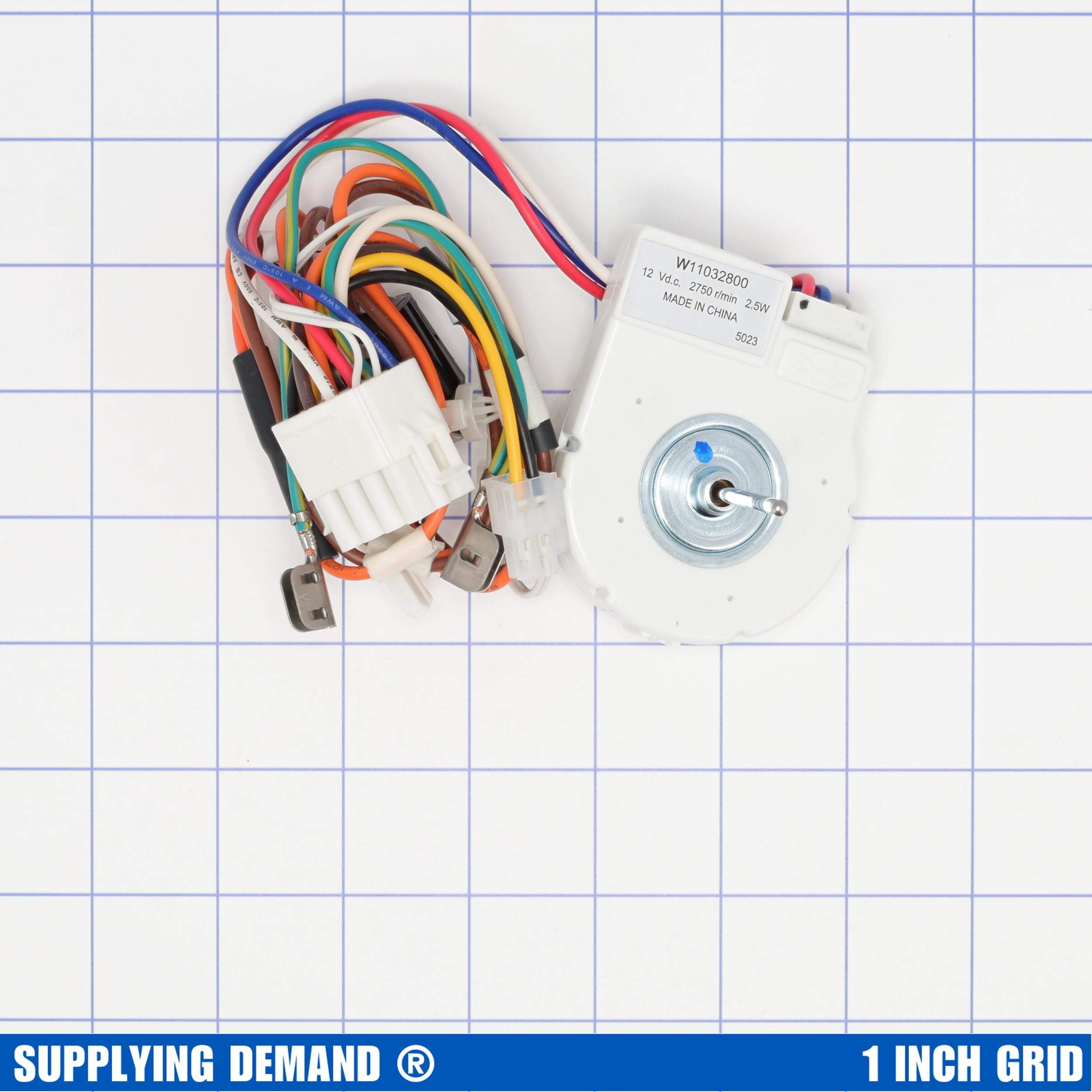 SDW11032800 w11032800-w10728094-refrigerator-freezer-evaporator-fan-motor view 11