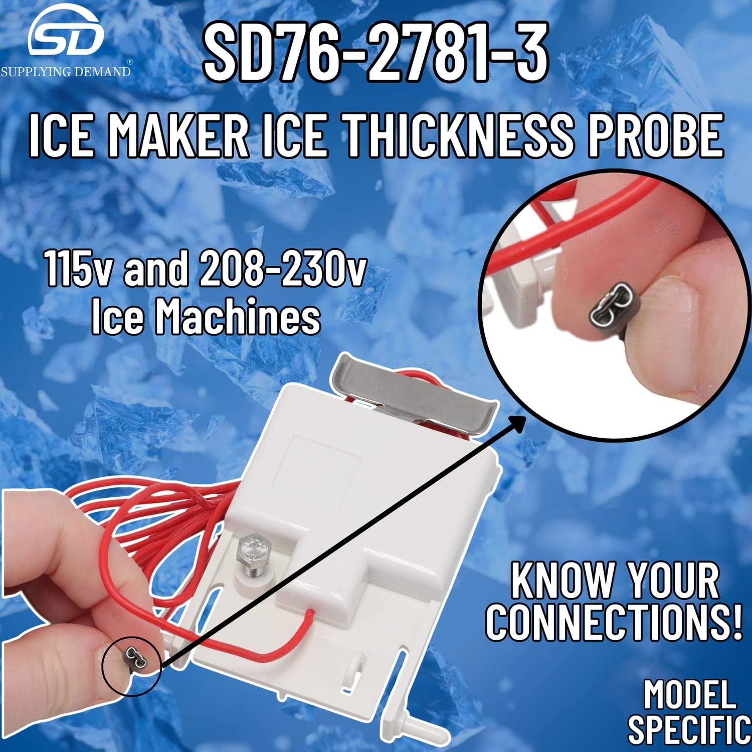 SD76-2781-3 76-2781-3-ice-machine-thickness-sensor view 51