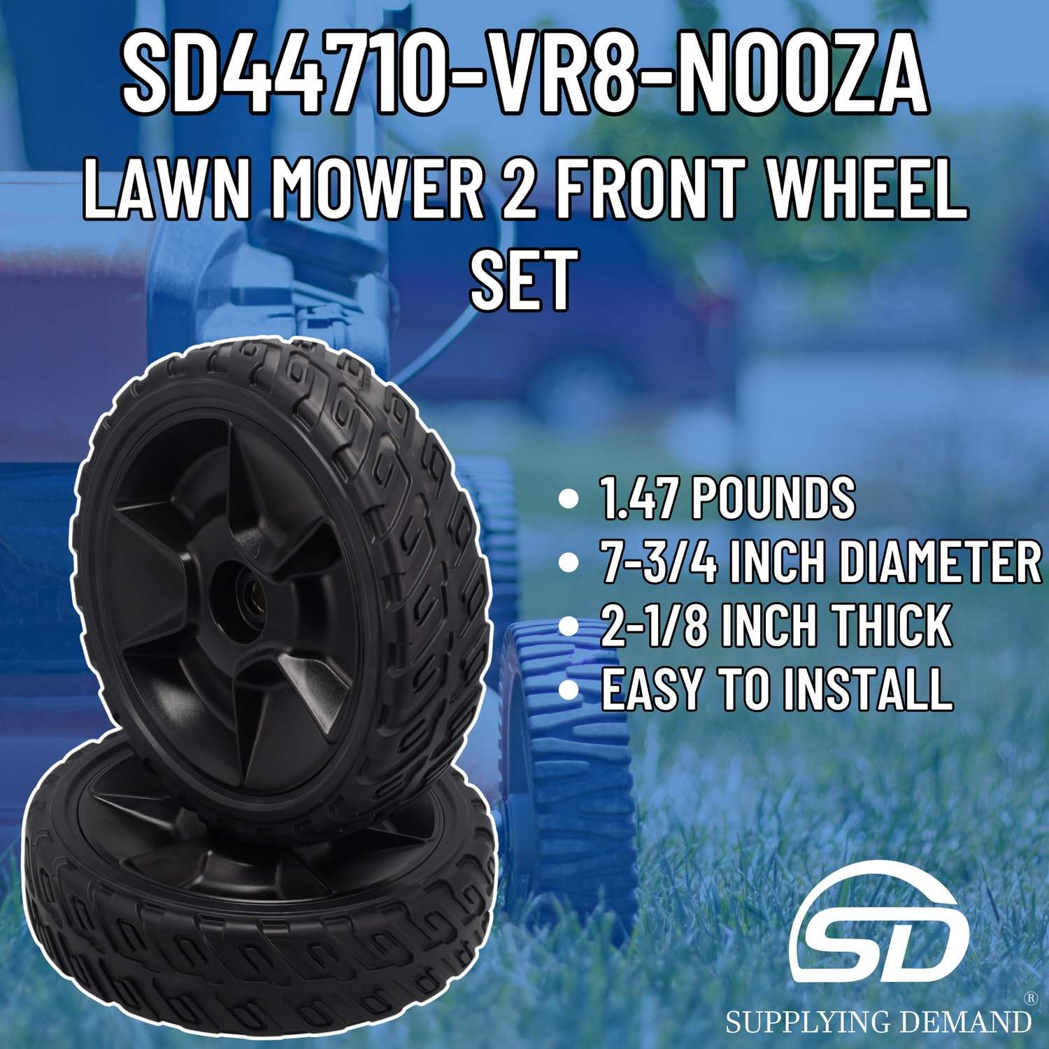 SD44710-VR8-N00ZAX2 44710-vr8-n00zax2-lawn-mower-front-wheel-set view 51