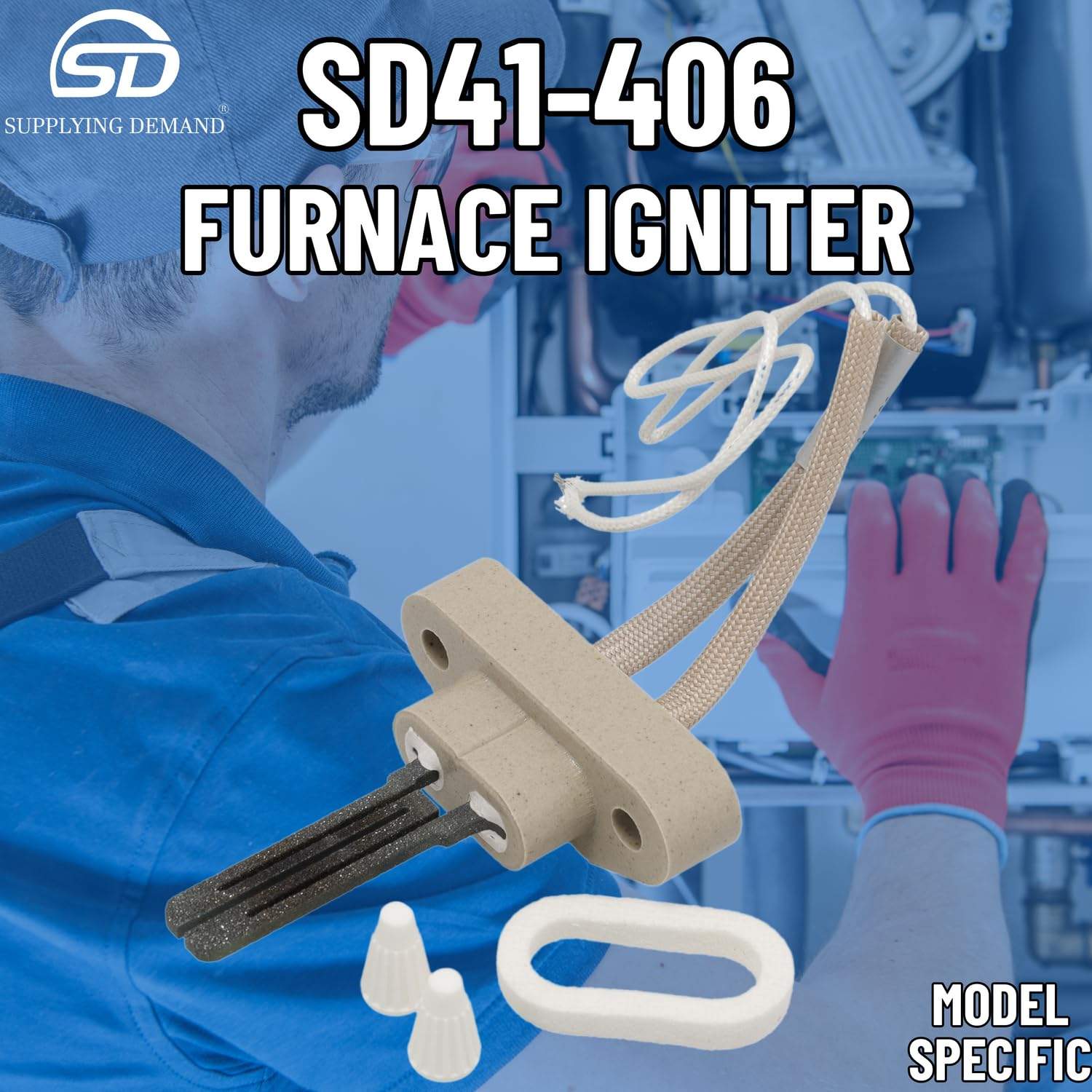 SD41-406 41-406-tjig406-hvac-furnace-igniter view 21