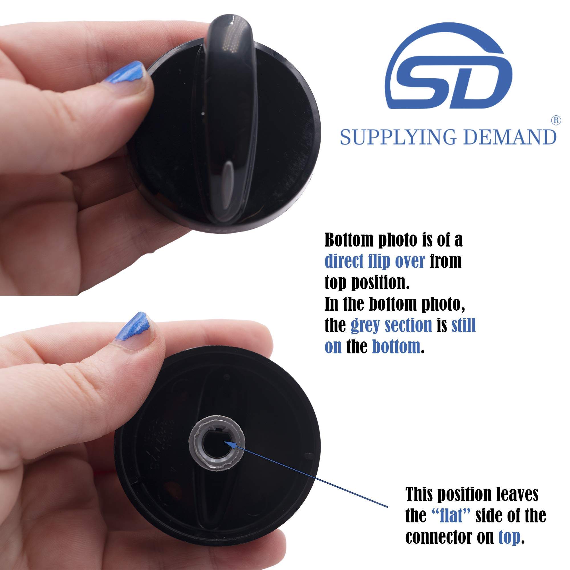 SD316442513 316442513-ps2332411-gas-range-control-knob view 31