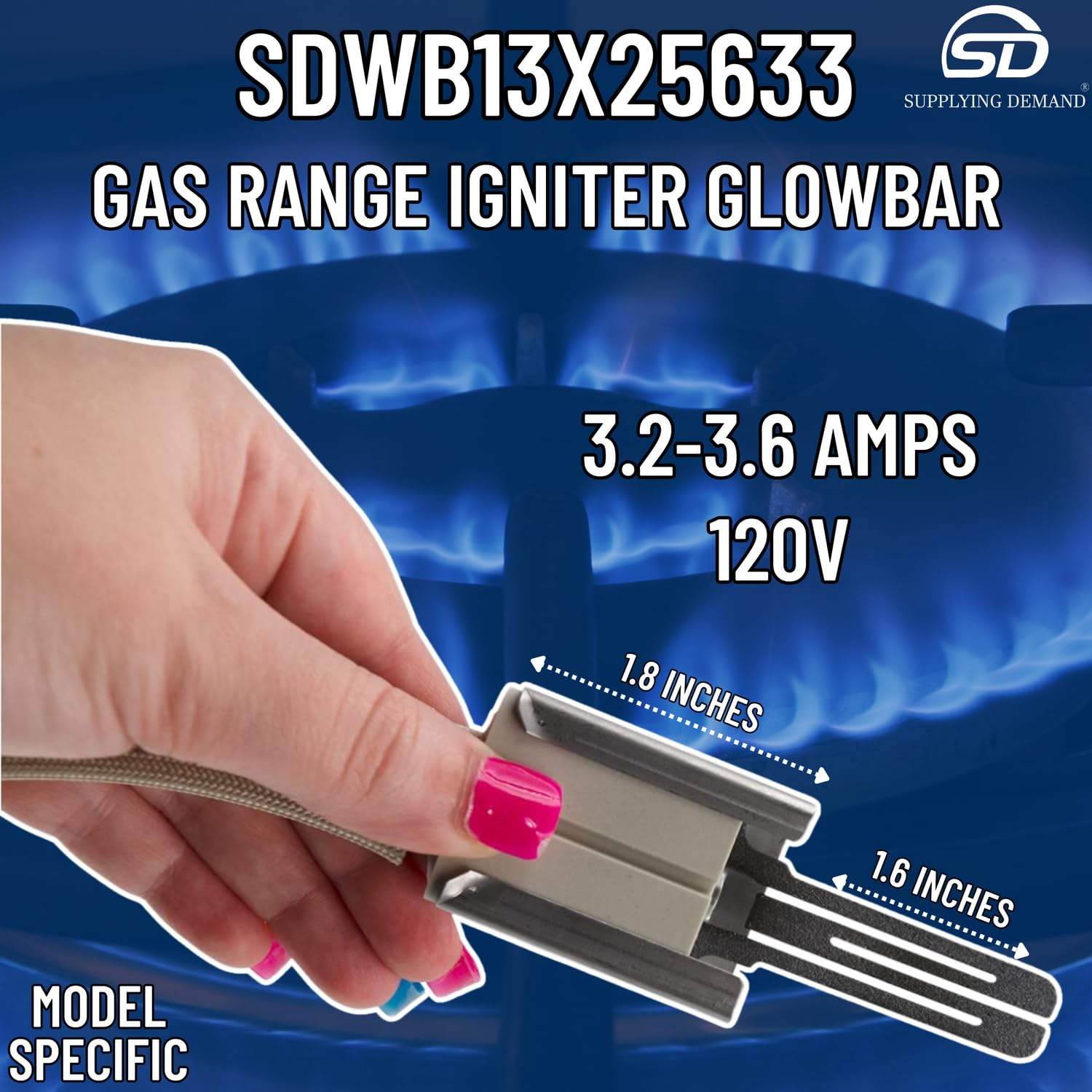 SDWB13X25633 wb13x25633-4454722-range-igniter-glowbar view 51