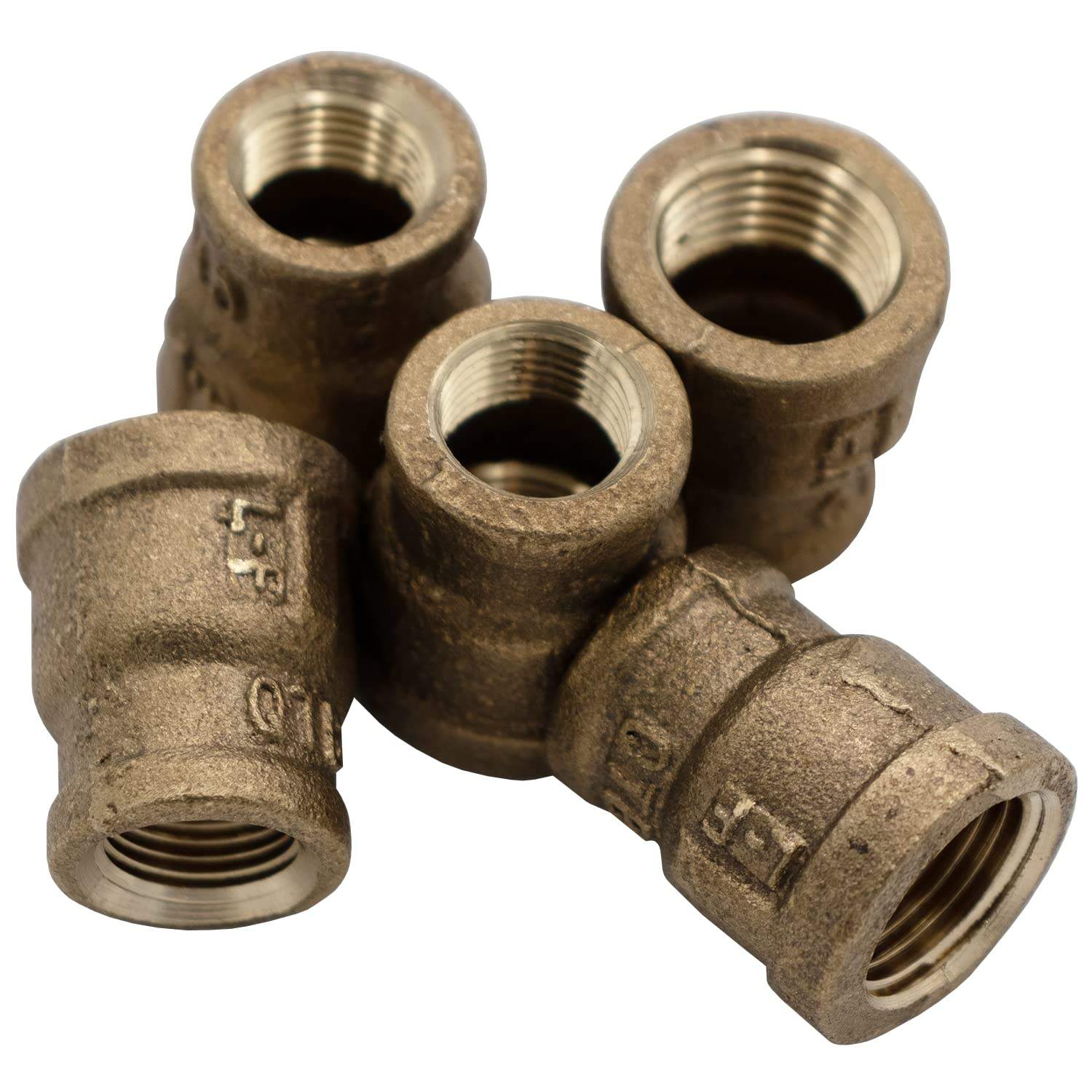 SD79887X5 79887x5-bronze-reducing-coupling-1-2-x-3-8-inch-5-pack view 21