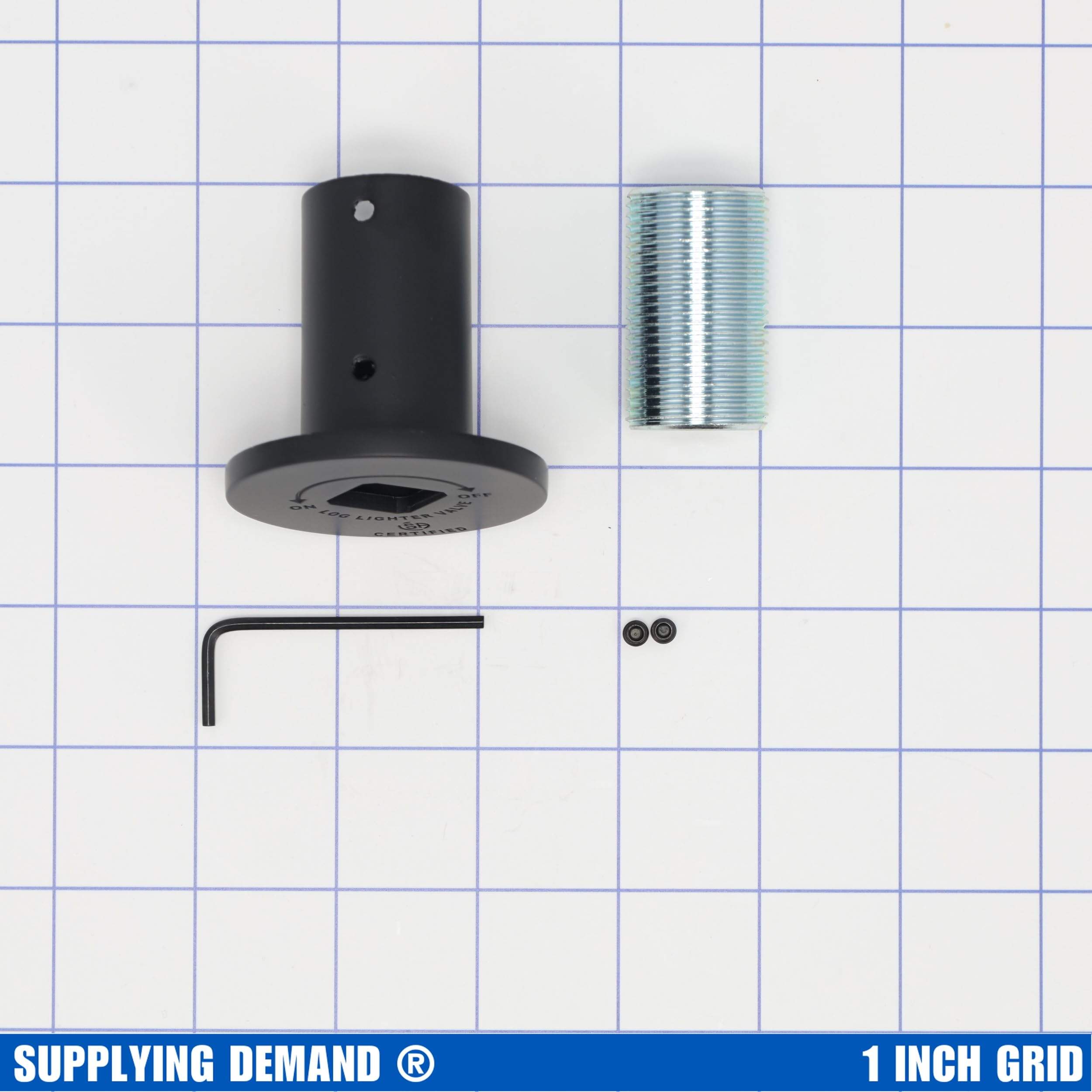 SDUCVR-FB ucvr-fb-universal-flange-flat-black view 11