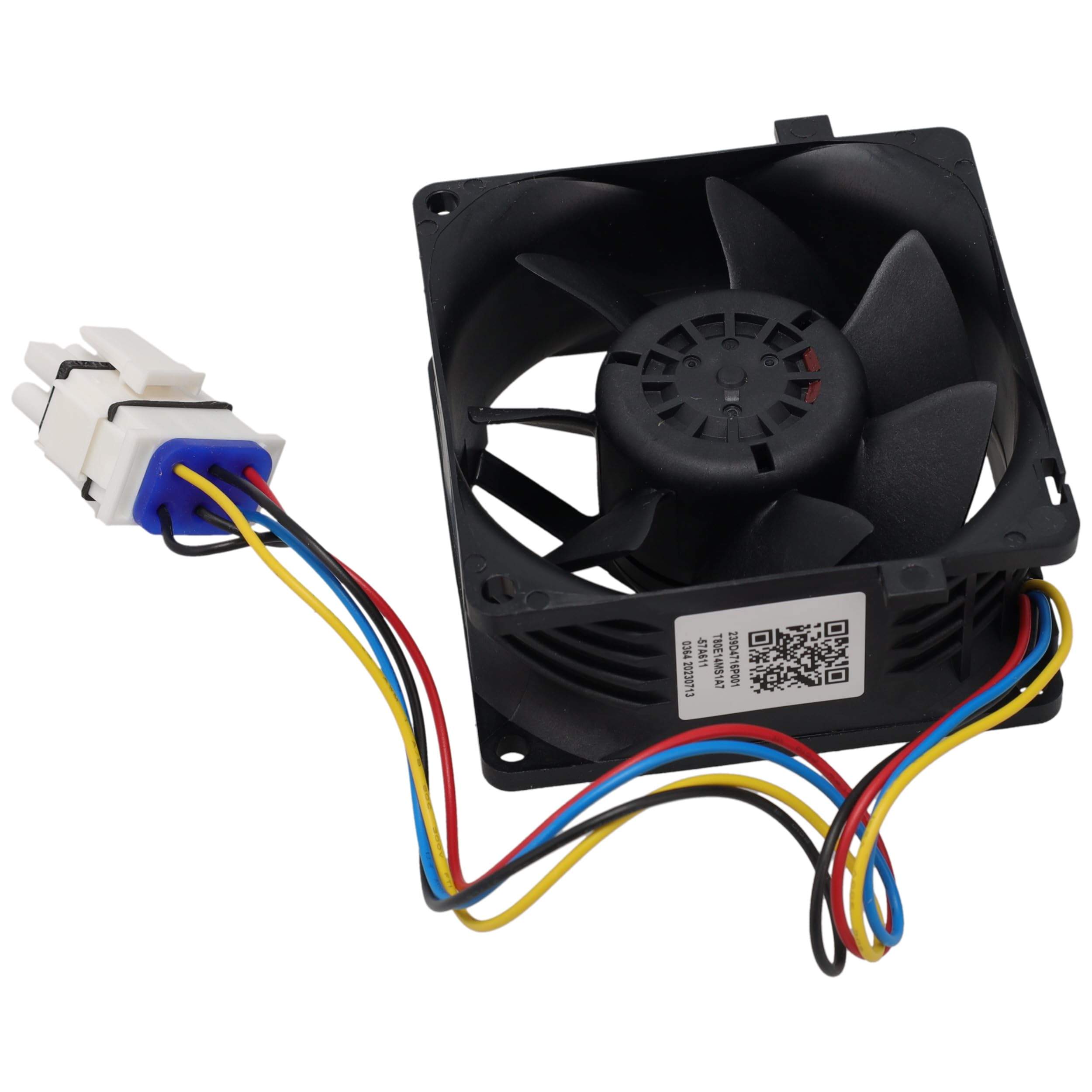 SDWR60X35205 wr60x35205-wr60x29099-refrigerator-evaporator-fan-motor view 41