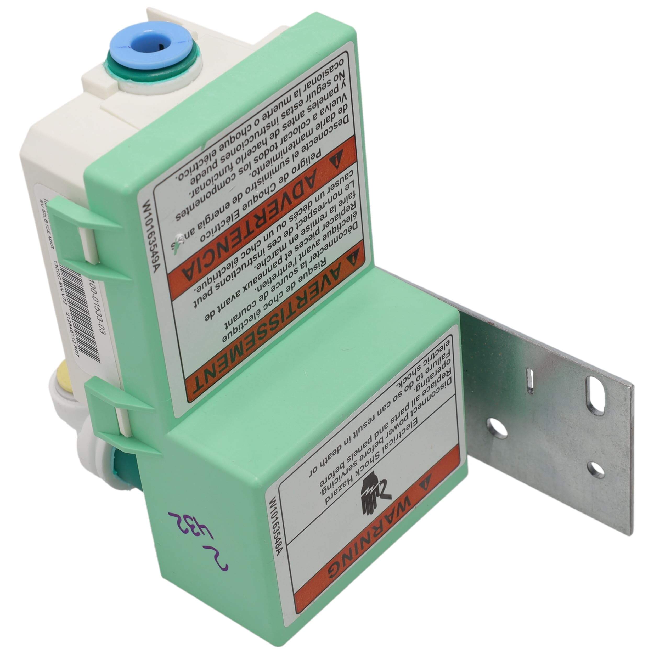 SDW10340983 w10340983-2683535-refrigerator-ice-maker-water-valve view 31