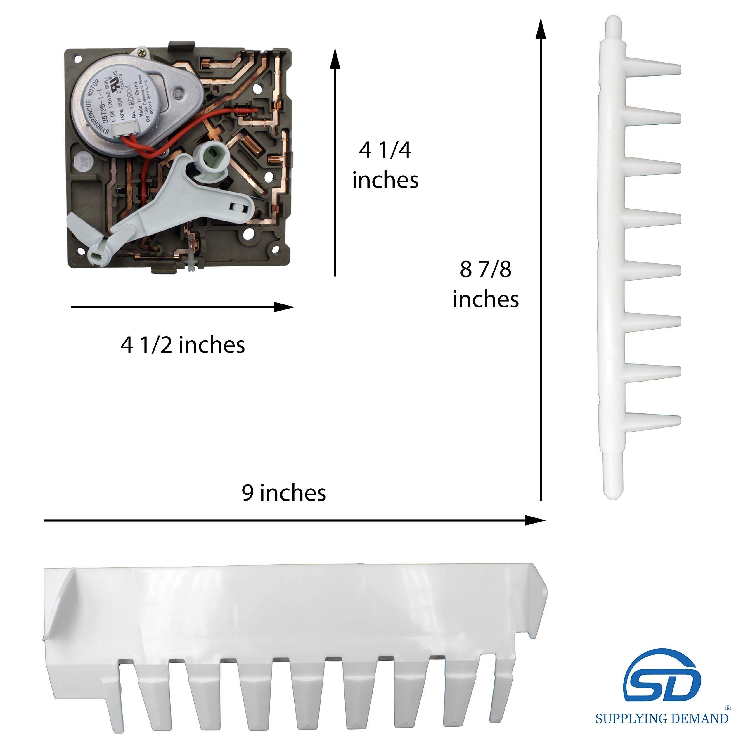 SD8201515 8201515-w10190934-refrigerator-ice-maker-motor-module-kit view 21
