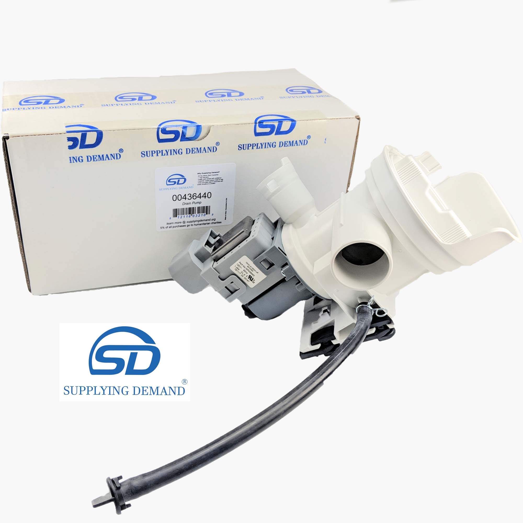 SD00436440-FBA 00436440-00674704-washer-drain-pump-motor-housing view 11