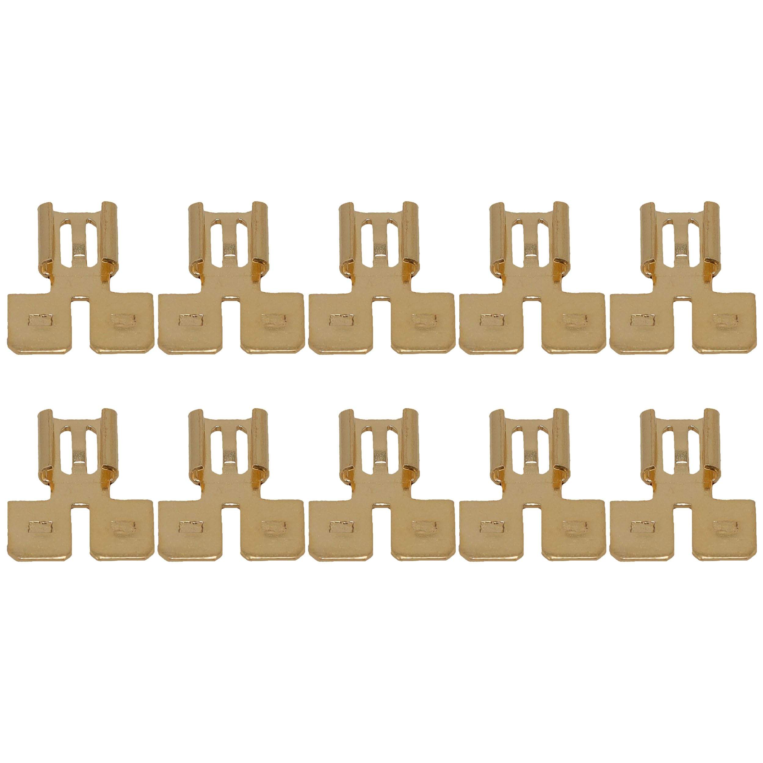 SDT1122X10 t1122-hvac-tab-adapters -single-female -dual-male