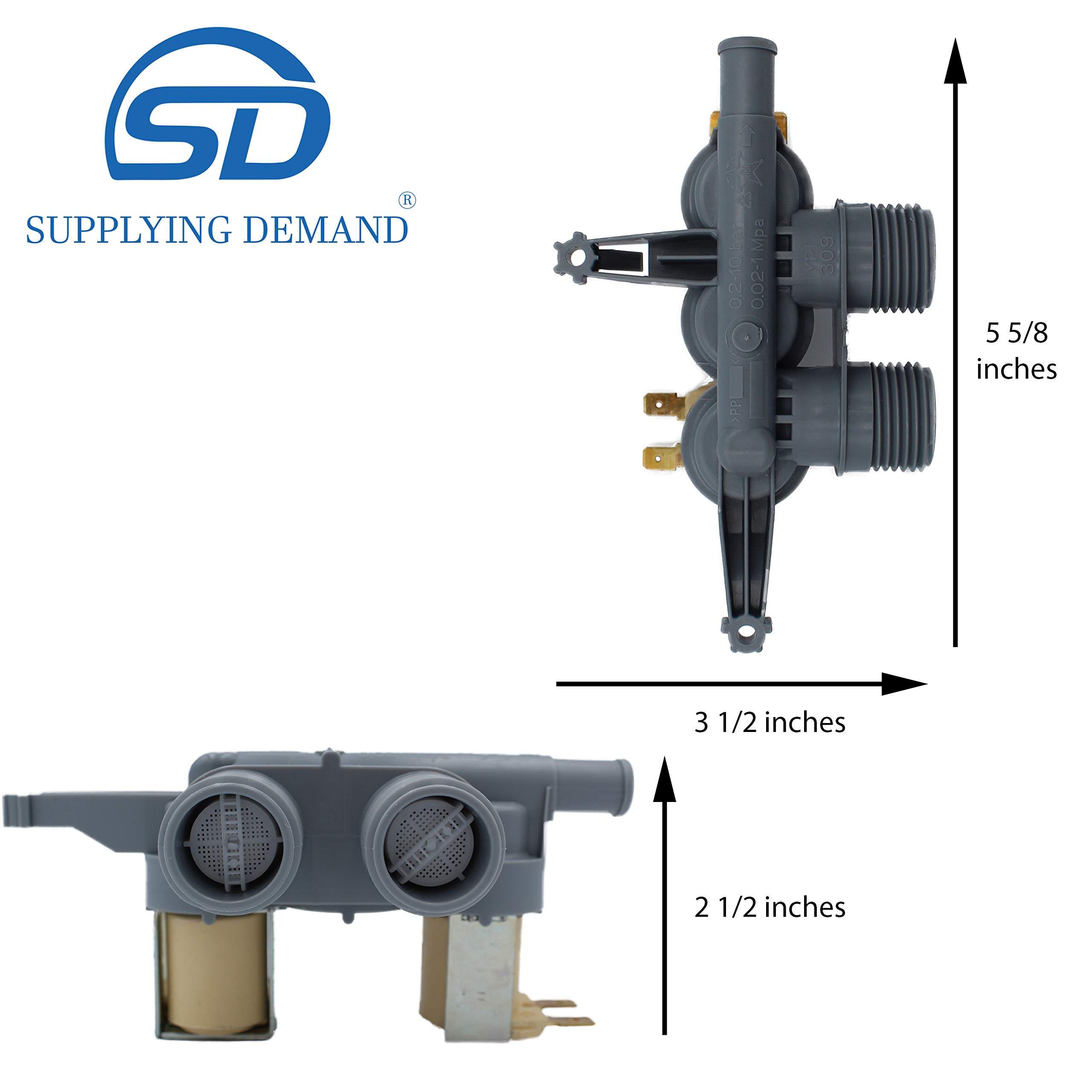 SDWH13X22314 wh13x22314-wh13x10053-washer-triple-water-inlet-valve view 11