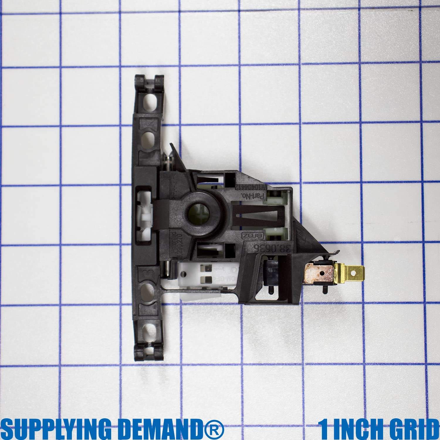 SDW10404412 w10404412-wpw10404412-dishwasher-door-latch-switch-assembly view 21