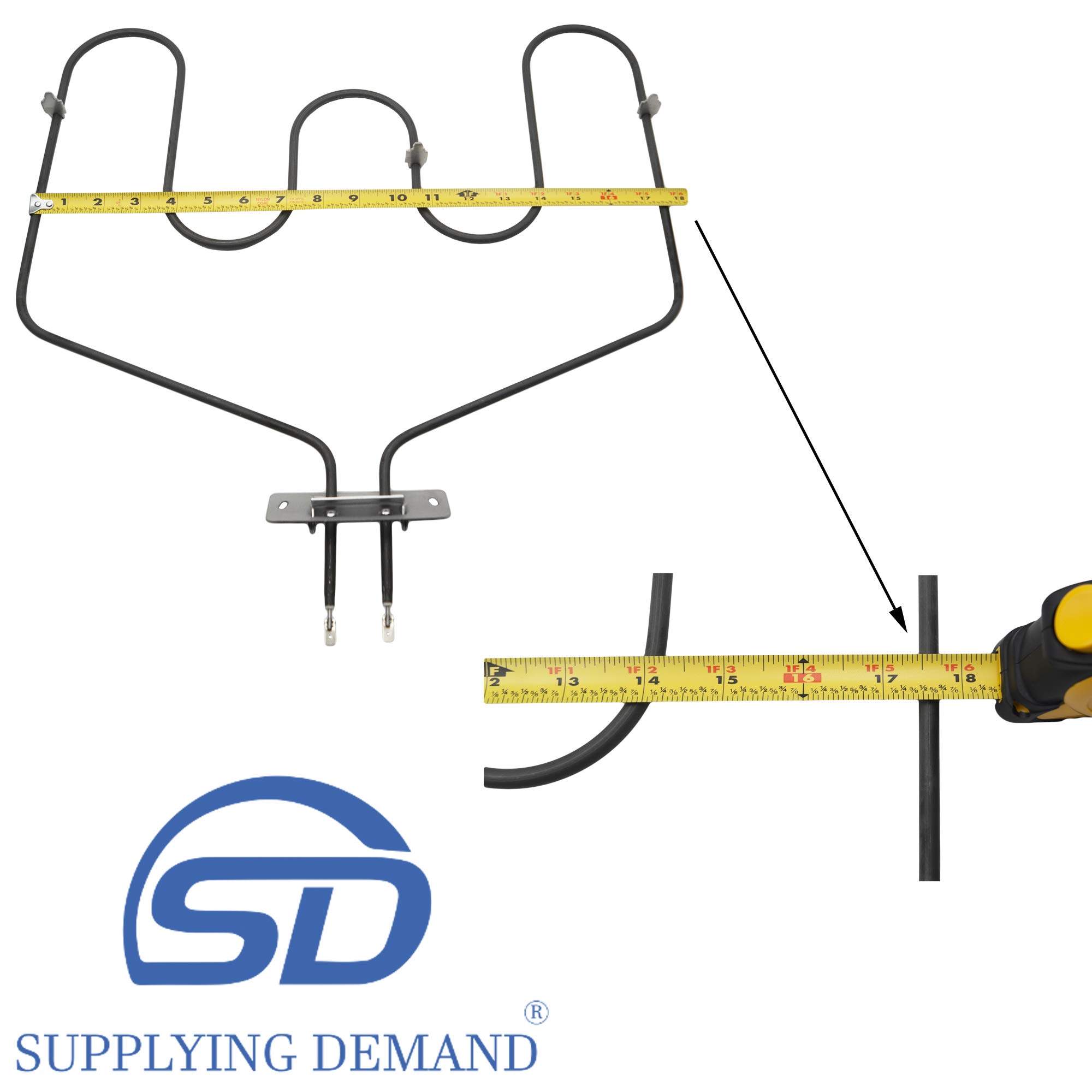 SDWB44X10016 wb44x10016-260870-range-oven-bake-element view 21