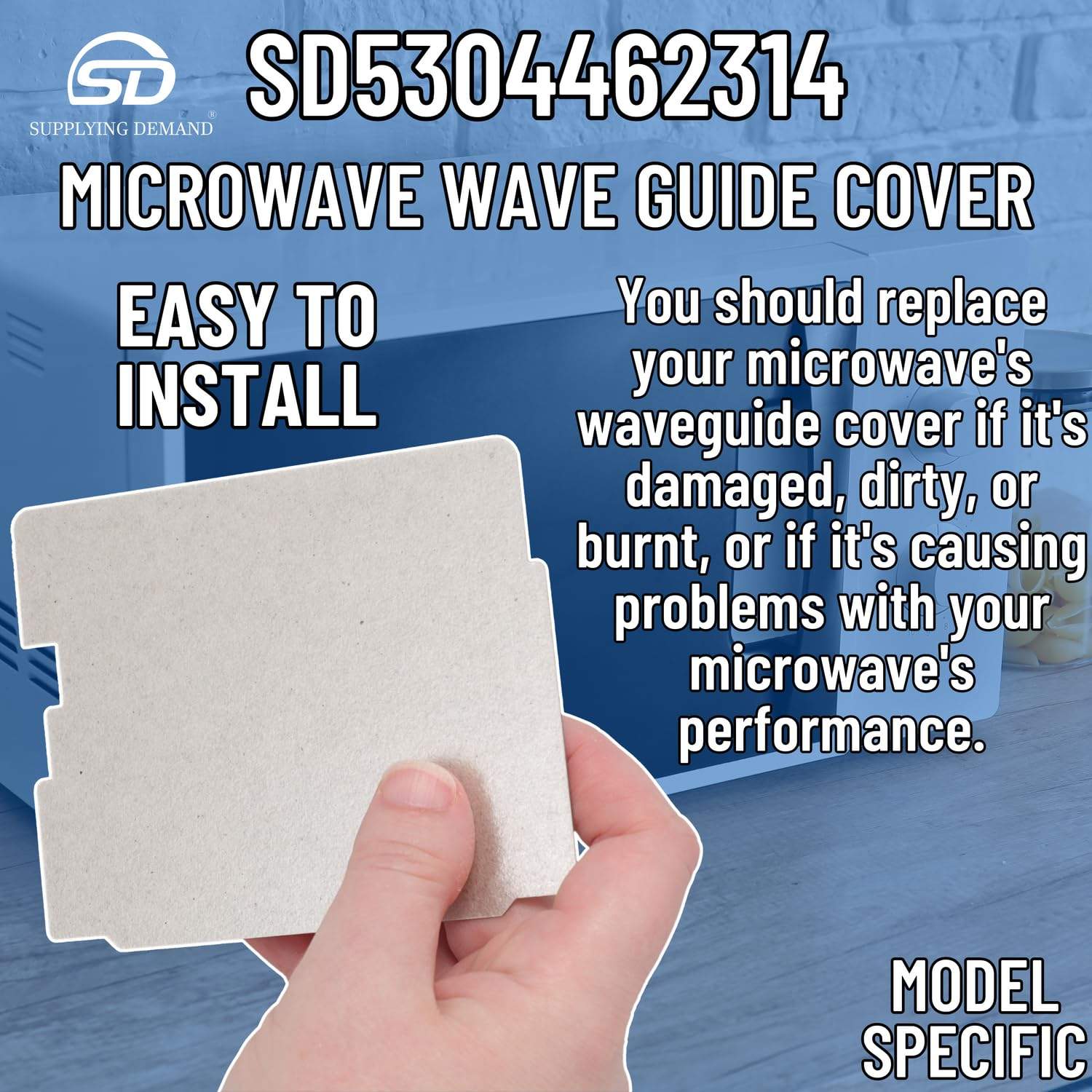 SD5304462314 5304462314-1261462-microwave-wave-guide-cover view 61