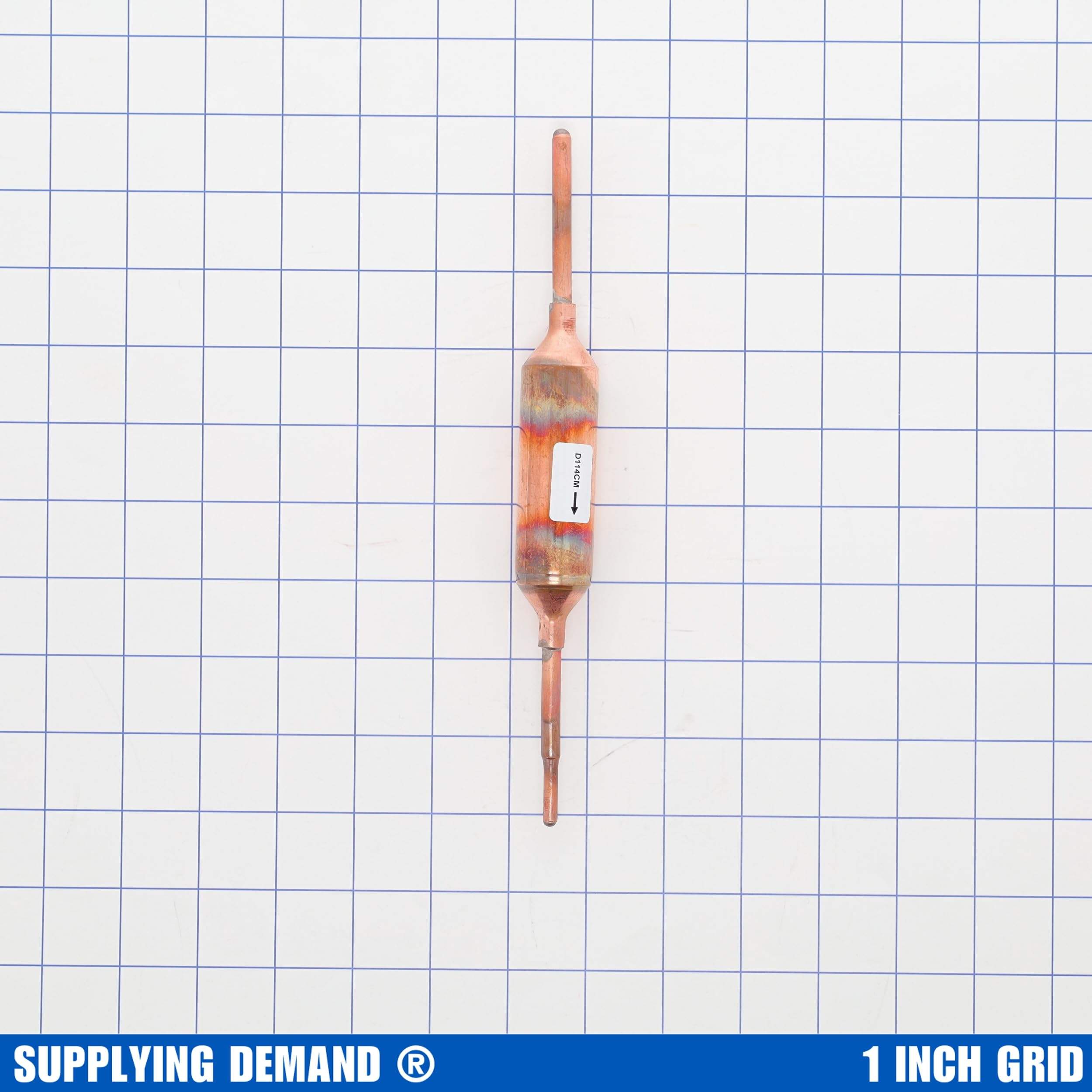 SDD114 d114-copper-spun-refrigeration-filter-drier view 11