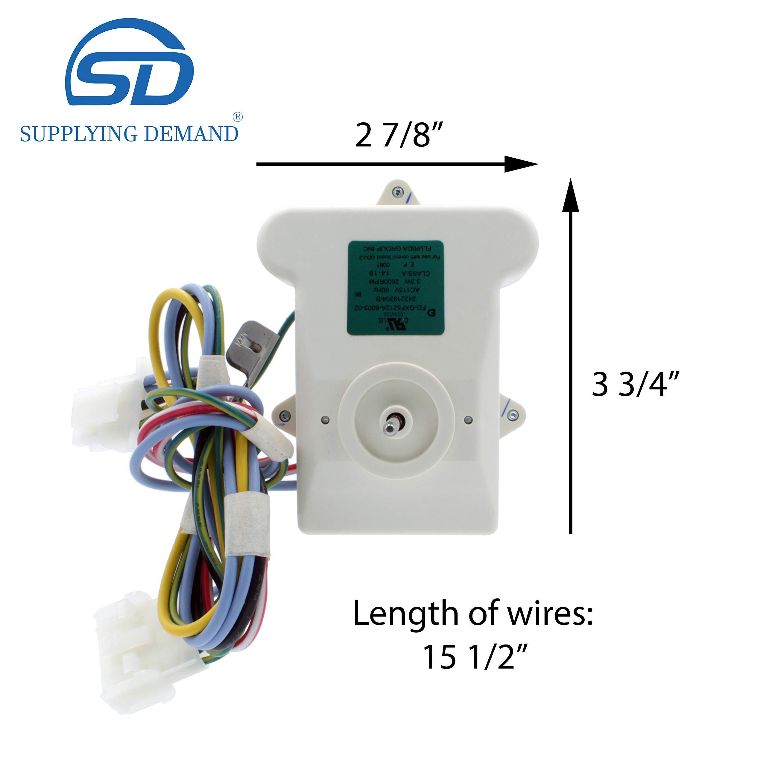 SD242219204 242219204-4546153-refrigerator-evaporator-fan-motor view 11