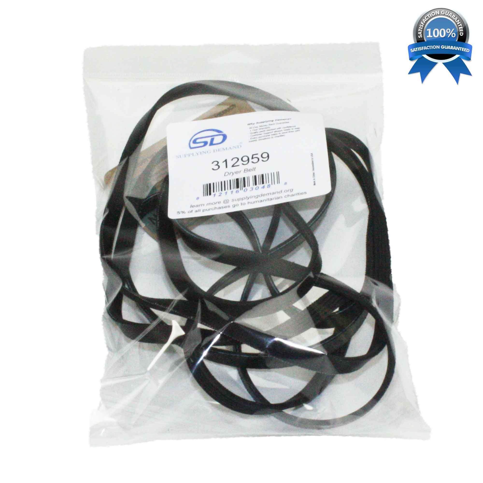 SD312959-FBA 312959-y312959-dryer-drum-drive-belt view 21