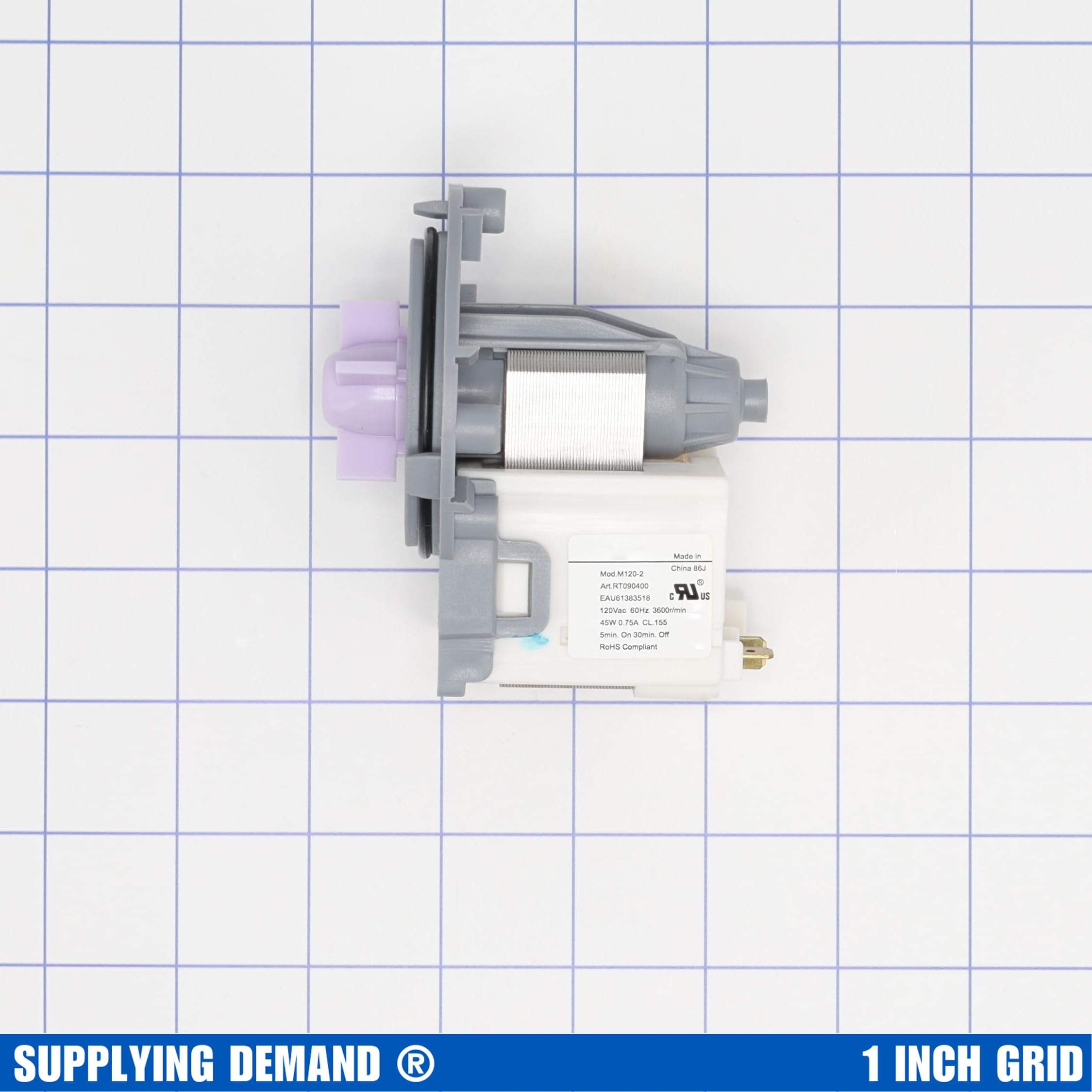 SDEAU61383518 eau61383518-4681ea2002h-washer-drain-pump-motor-only view 11