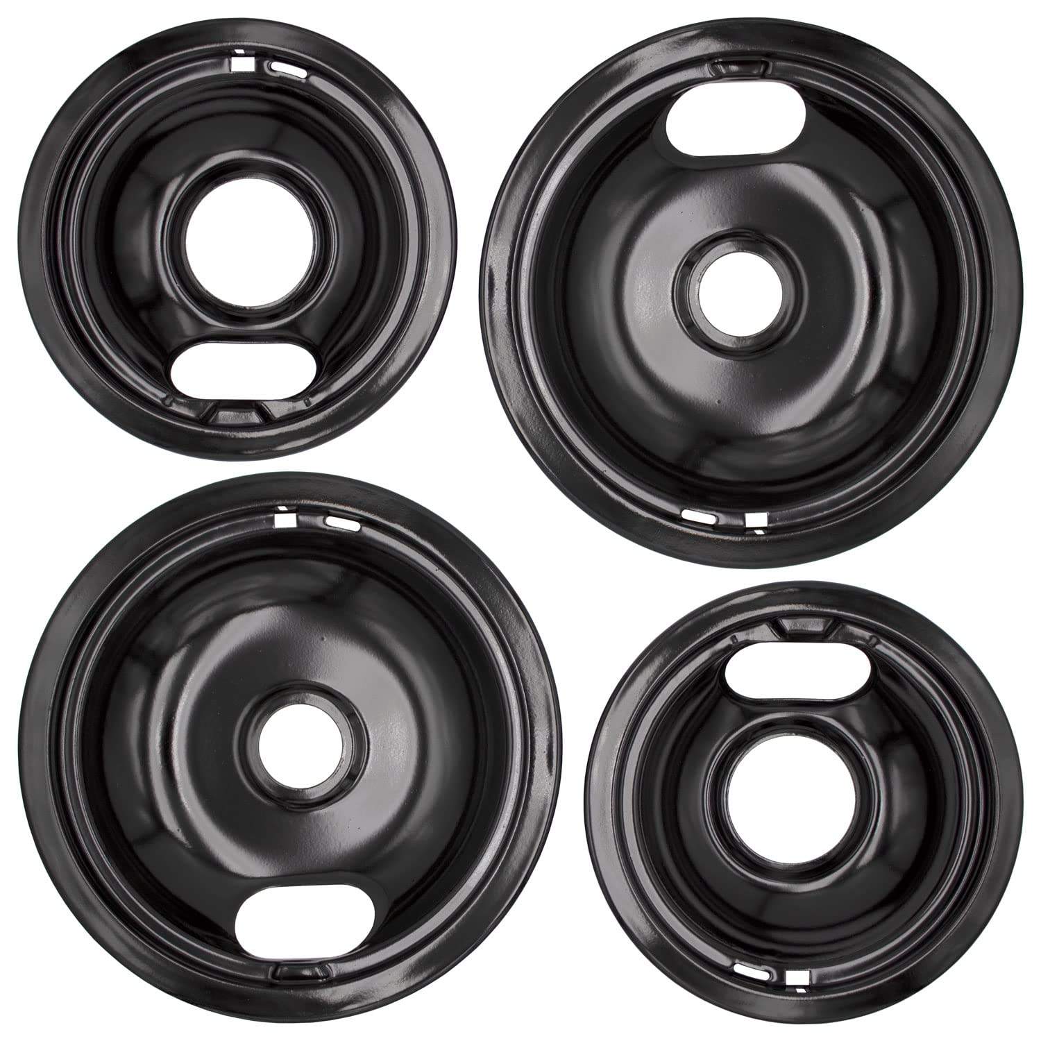 SDW10288051 W10288051-4396070-range-burner-drip-pan-set