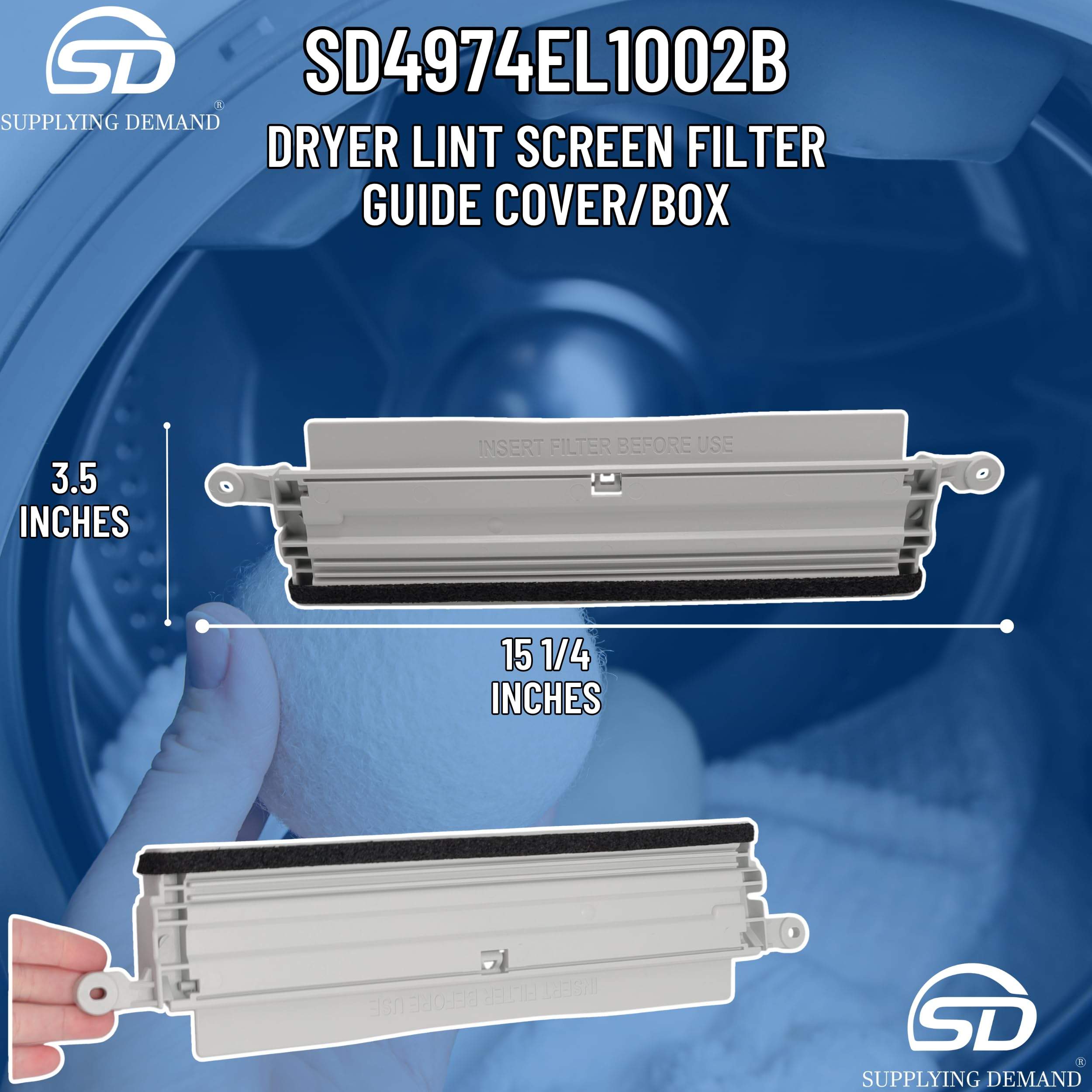 SD4974EL1002B 4974el1002b-2319524-dryer-lint-screen-filter-cover view 61