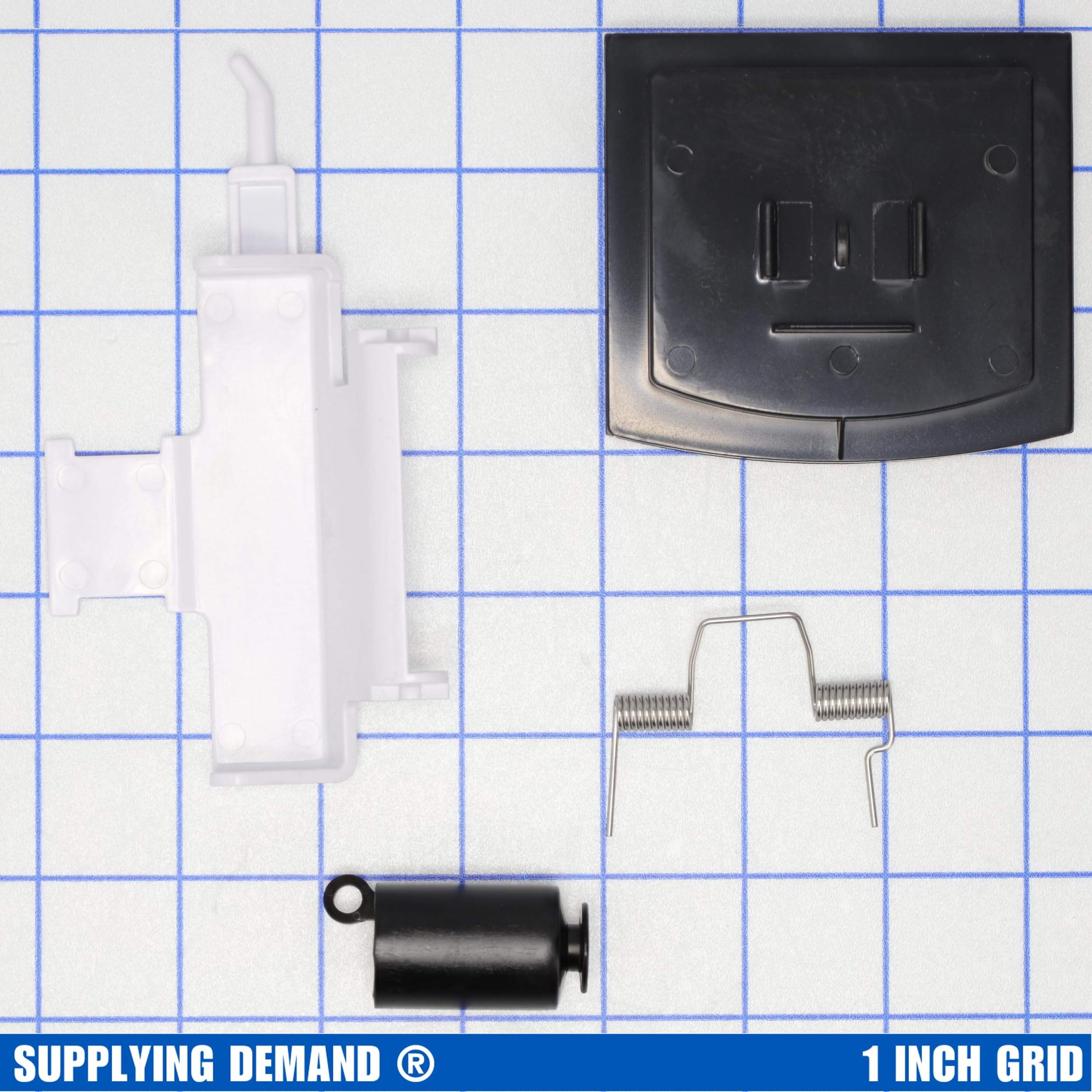 SDW10823377 w10823377-4388659-refrigerator-ice-dispenser-door-chute-kit view 11