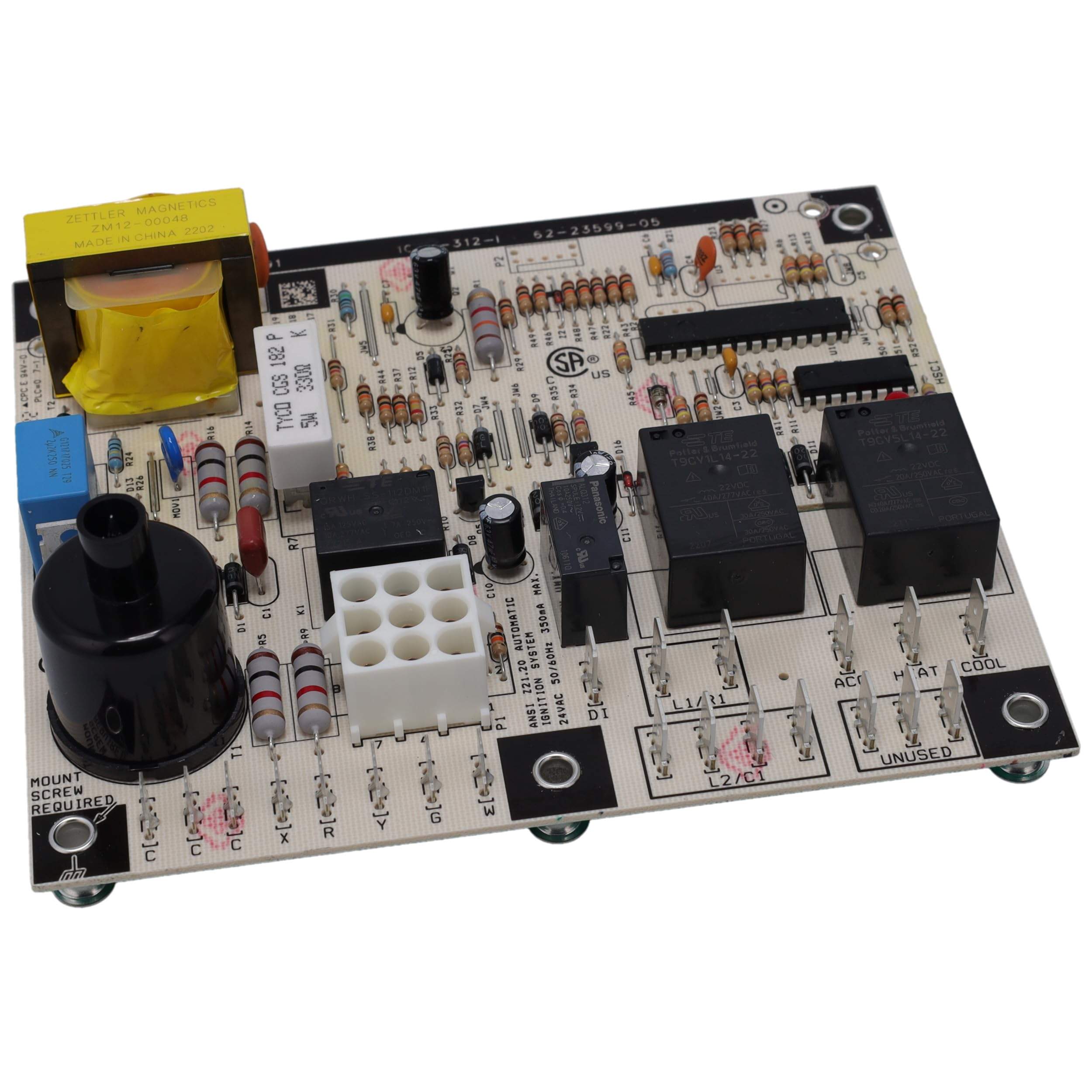 SD62-23599-05 62-23599-05-62-23599-04-hvac-furnace-control-board view 51