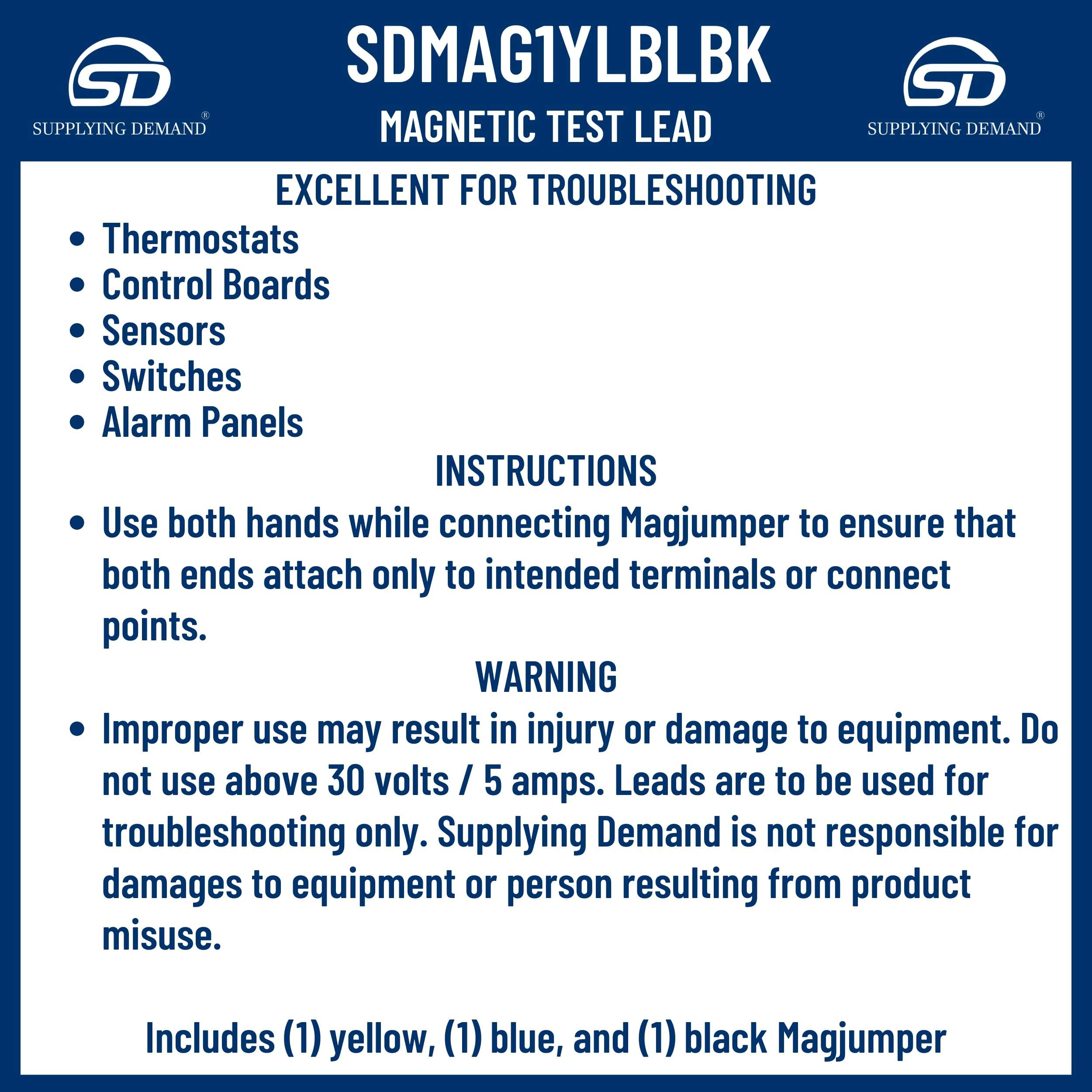 SDMAG1YLBLBK mag1ylblbk-magnetic-test-lead-3-pack view 21