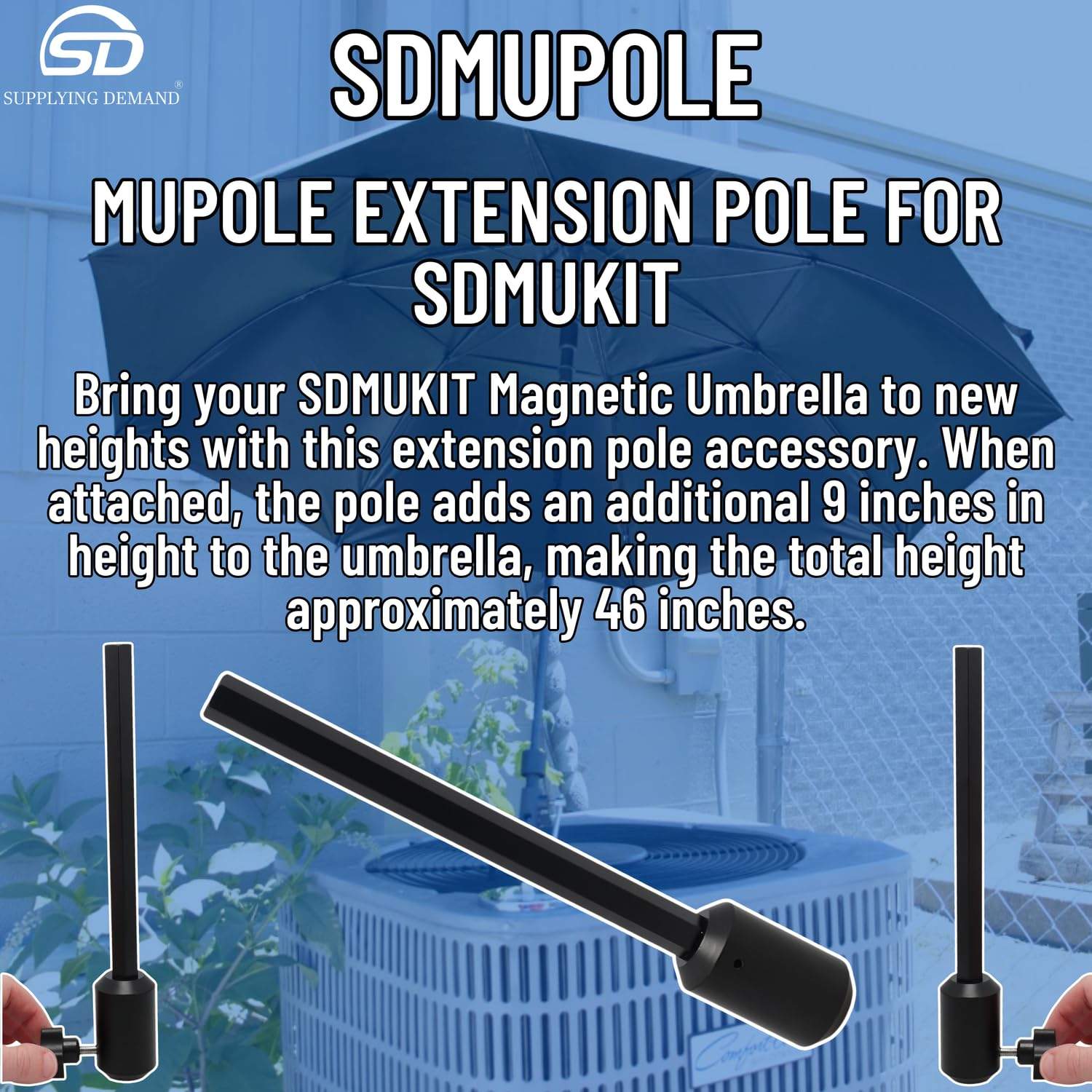 SDMUPOLE mupole-hvac-extension-pole view 21