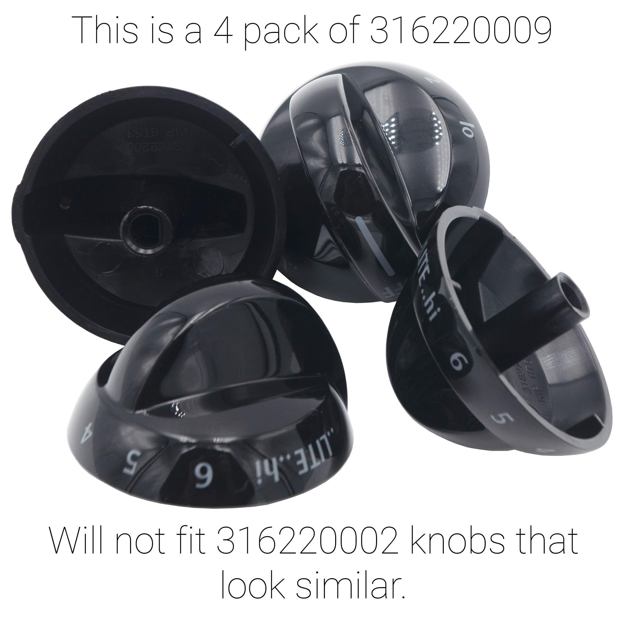 SD316220009X4 316220009x4-316220009-gas-range-burner-knob-set view 51