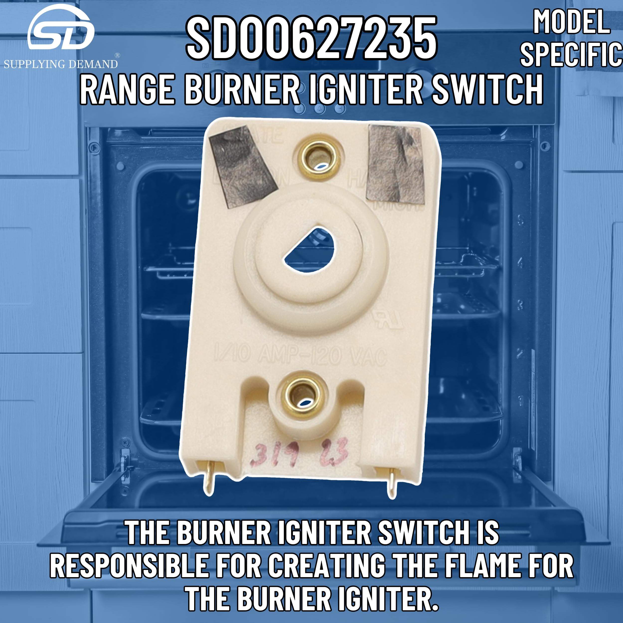SD00627235 00627235-00619527-range-burner-igniter-switch view 31