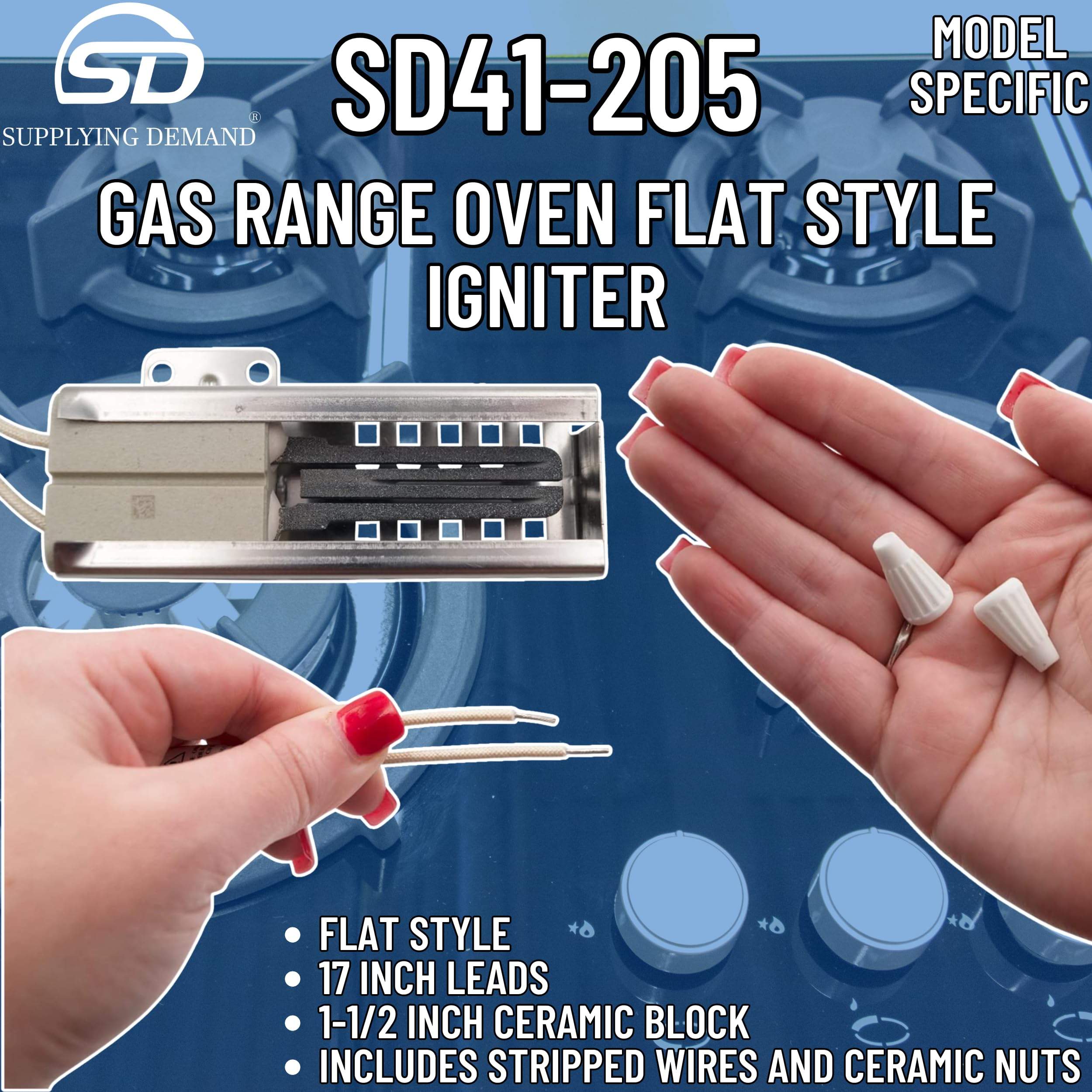 SD41-205 41-205-range-oven-igniter view 71