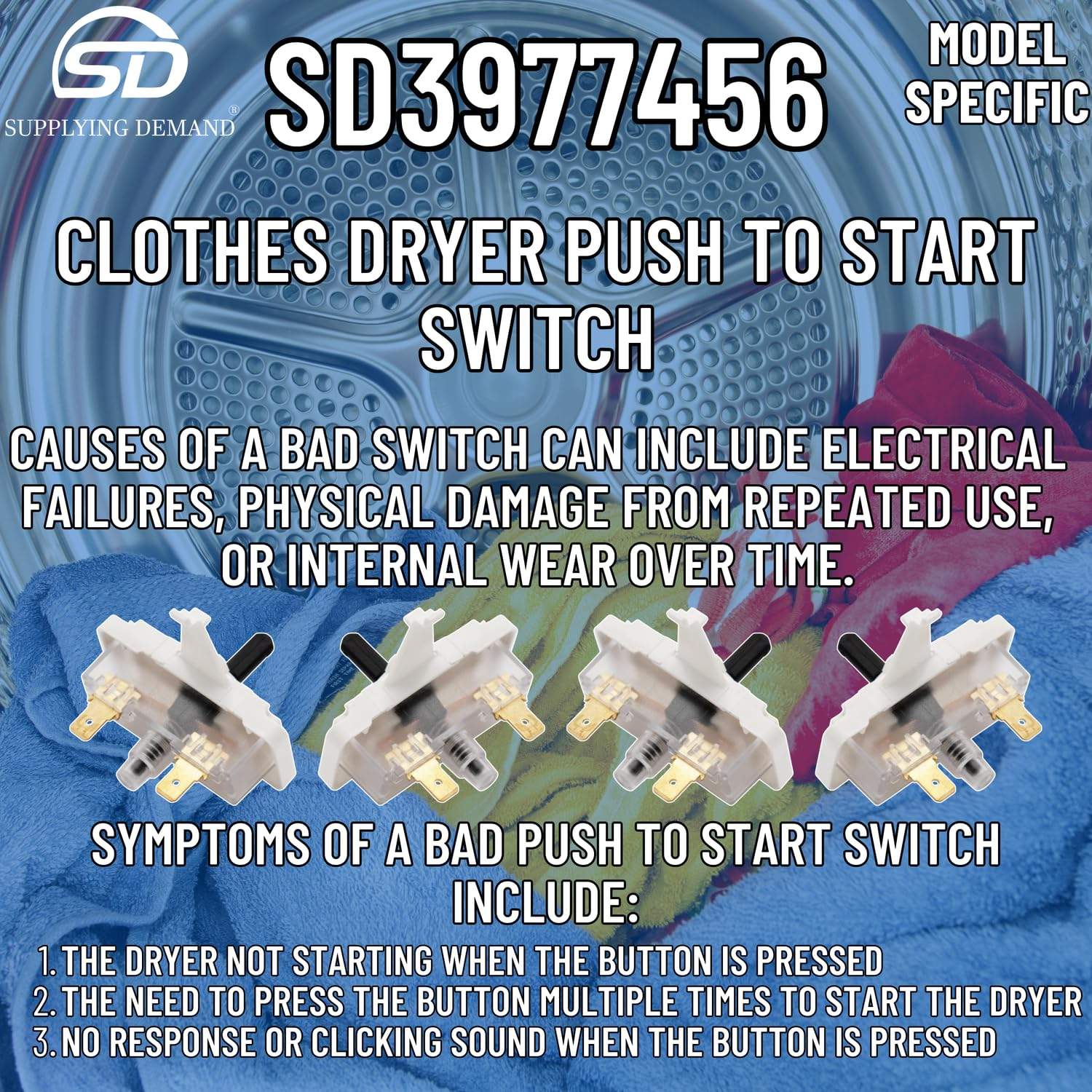 SD3977456 3977456-898073-dryer-pushtostart-switch view 71