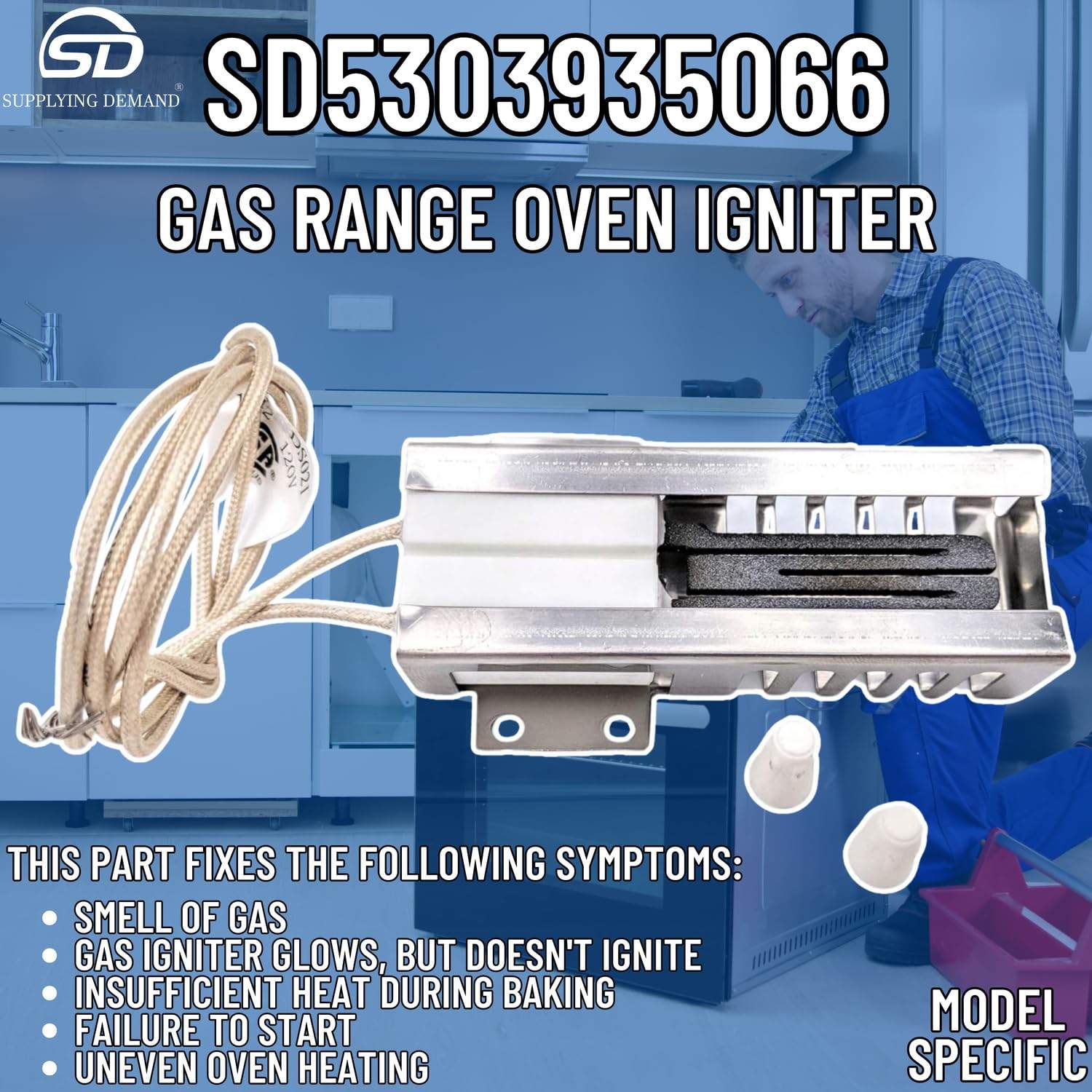 SD5303935066 5303935066-gas-range-oven-igniter view 61