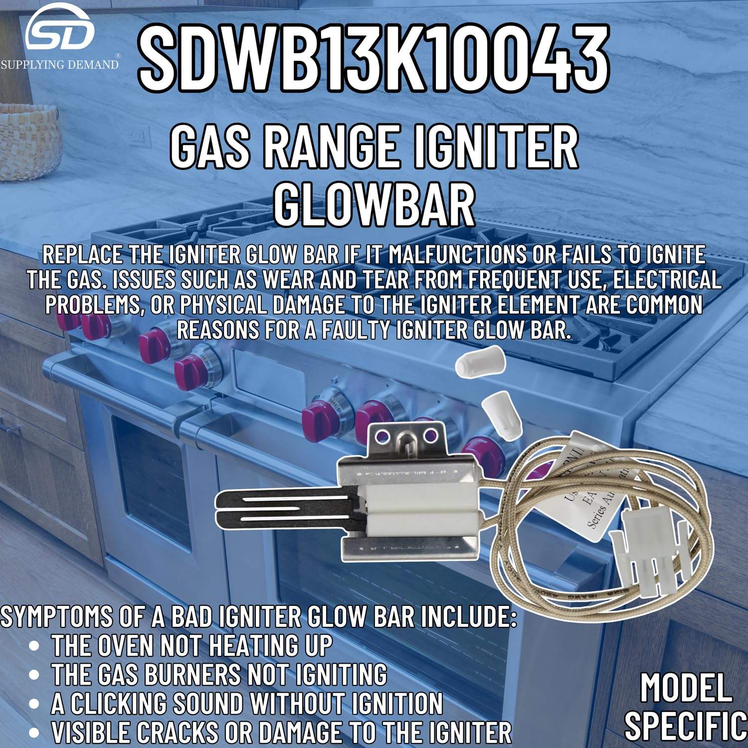 SDWB13K10043 wb13k10043-2119389-range-igniter-glowbar view 21
