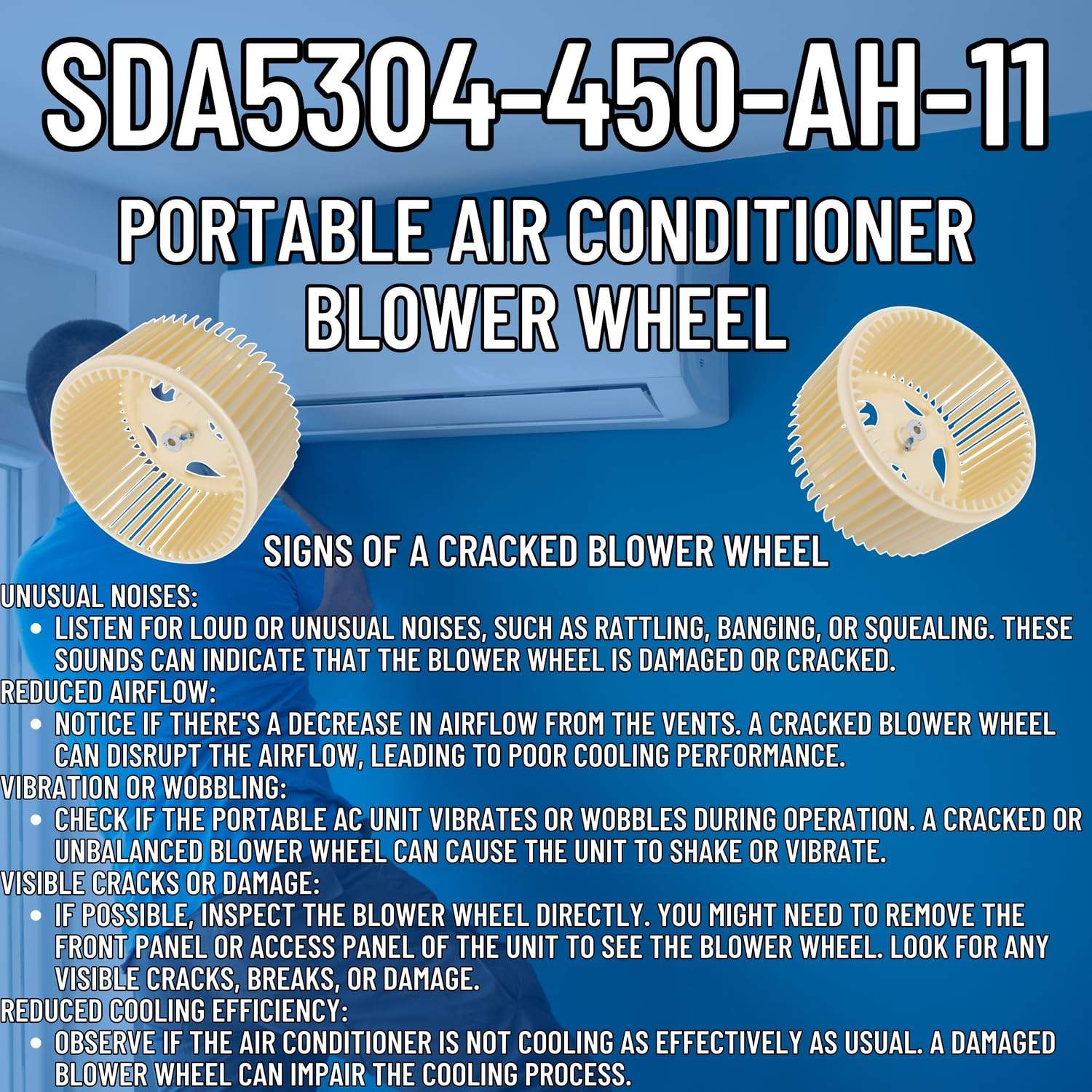 SDA5304-450-AH-11 a5304-450-ah-11-wj88x22300-condenser-wheel-blower view 51