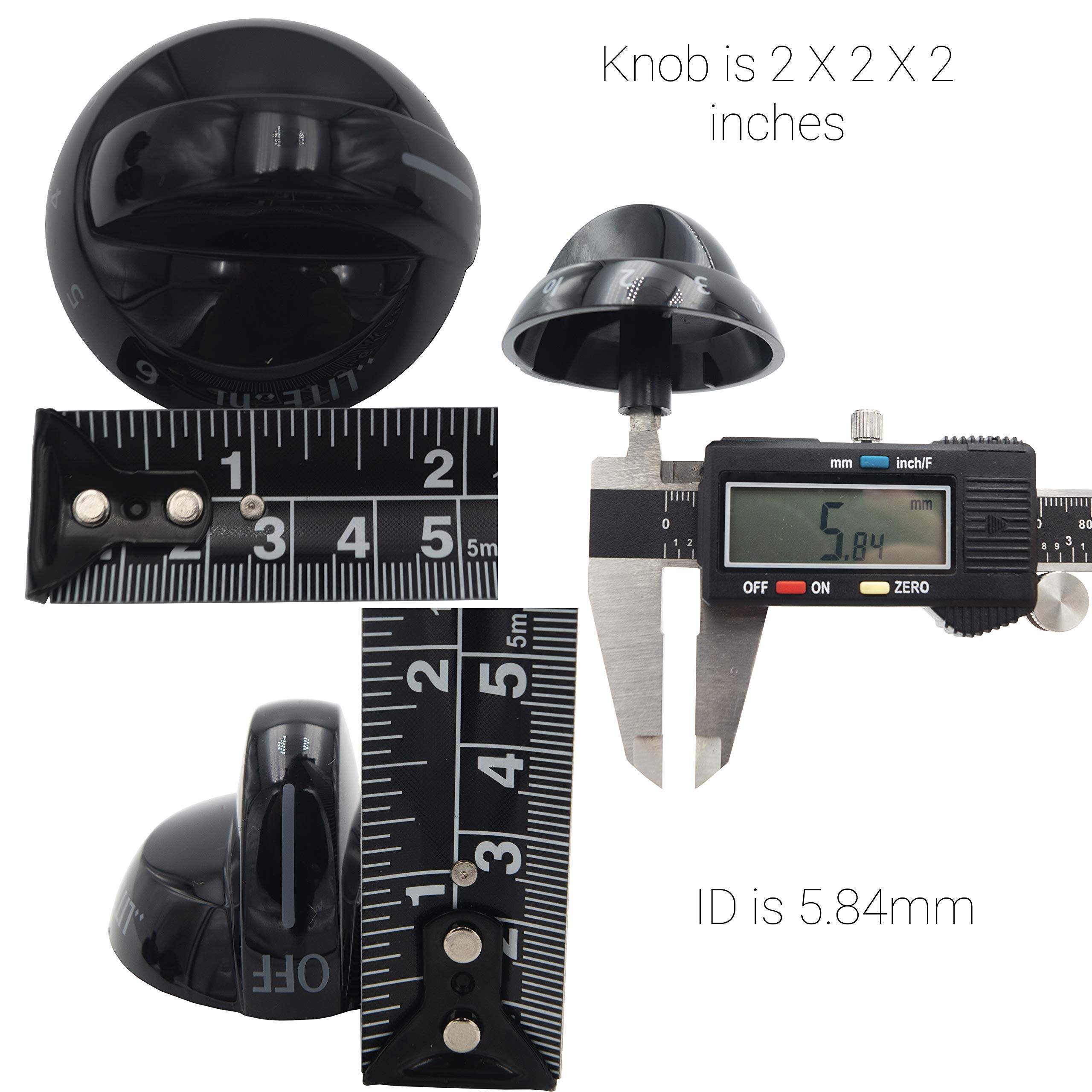 SD316220009X4 316220009x4-316220009-gas-range-burner-knob-set view 31