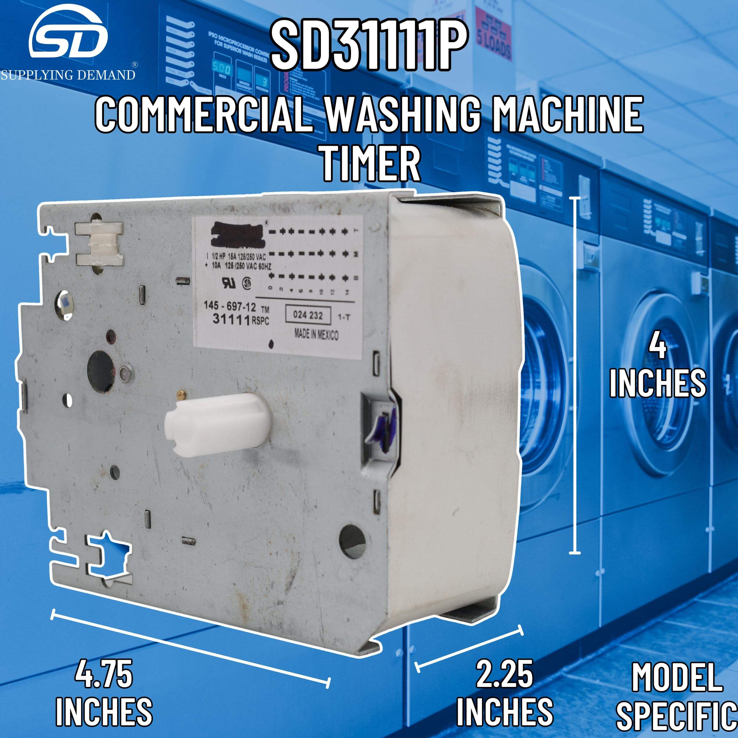 SD31111P 31111p-29241-commercial-washer-timer view 81