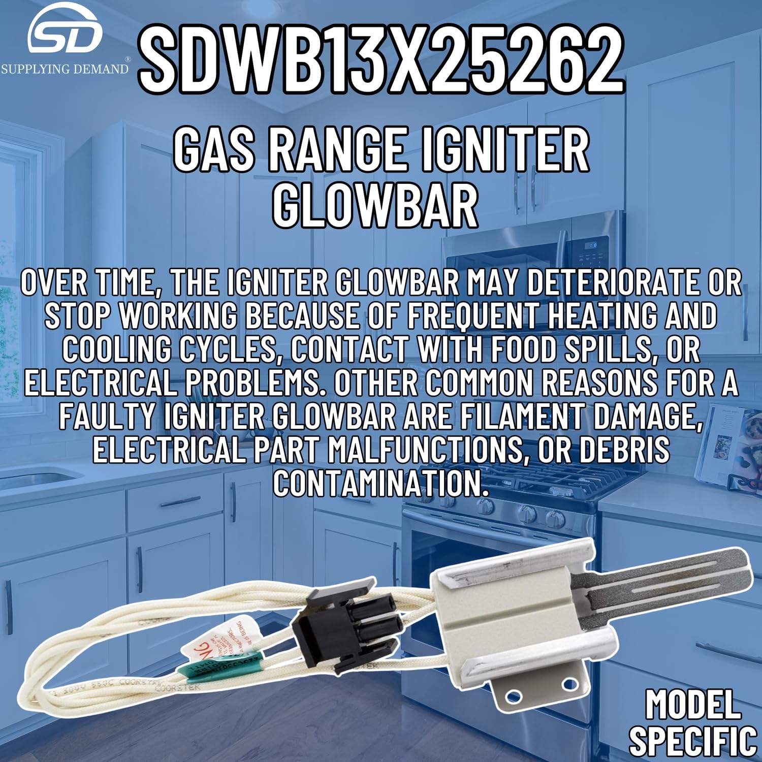 SDWB13X25262 wb13x25262-range-igniter-glowbar view 41