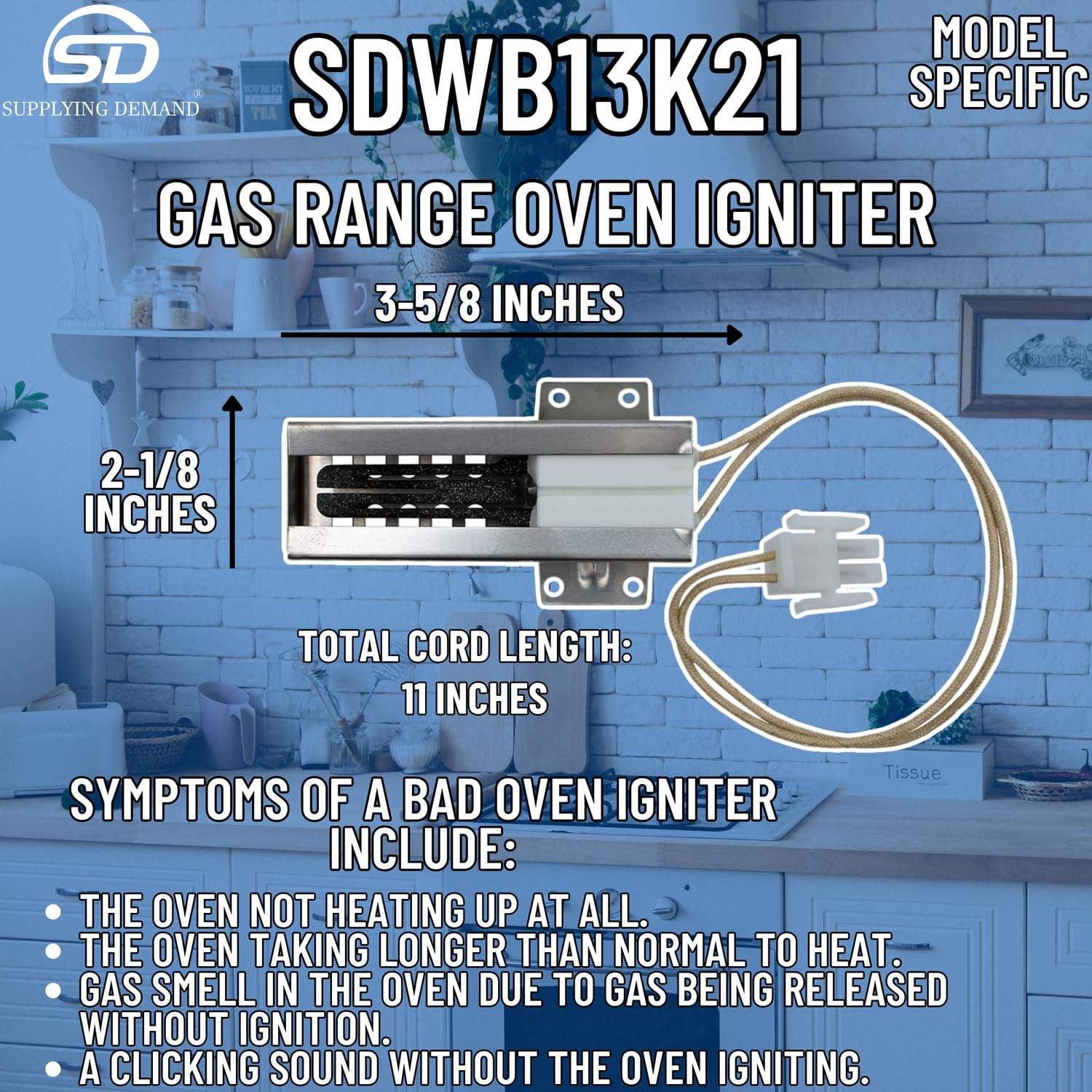 SDWB13K21 wb13k21-wb13k0012-gas-range-oven-igniter view 31