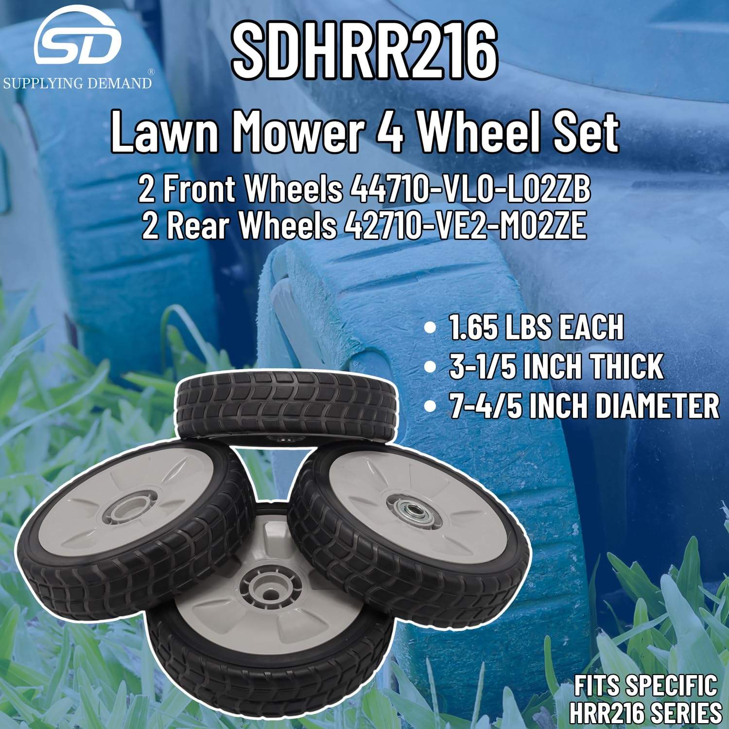 SDHRR216 hrr216-lawn-mower-4-wheel-set view 71