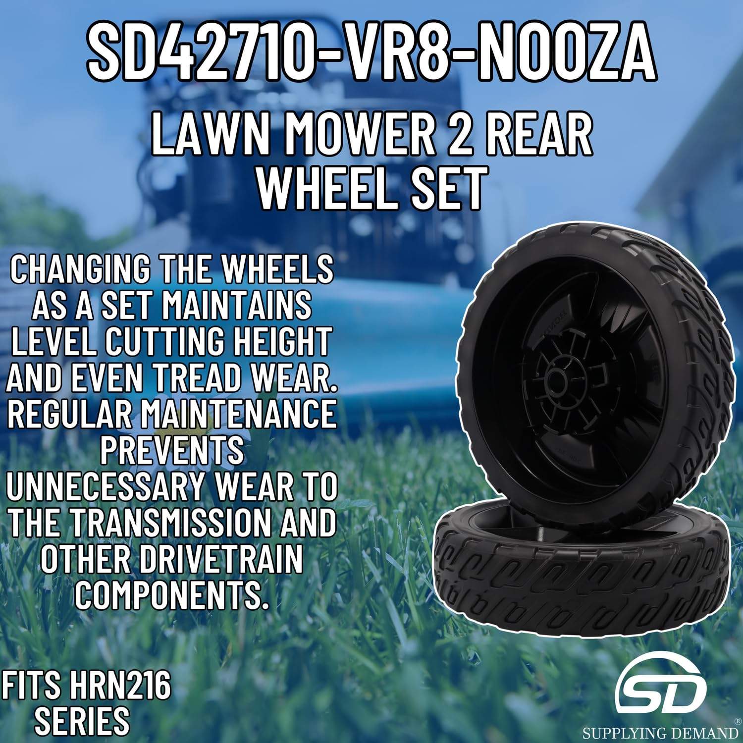 SD42710-VR8-N00ZAX2 42710-vr8-n00zax2-lawn-mower-rear-wheel-set view 41