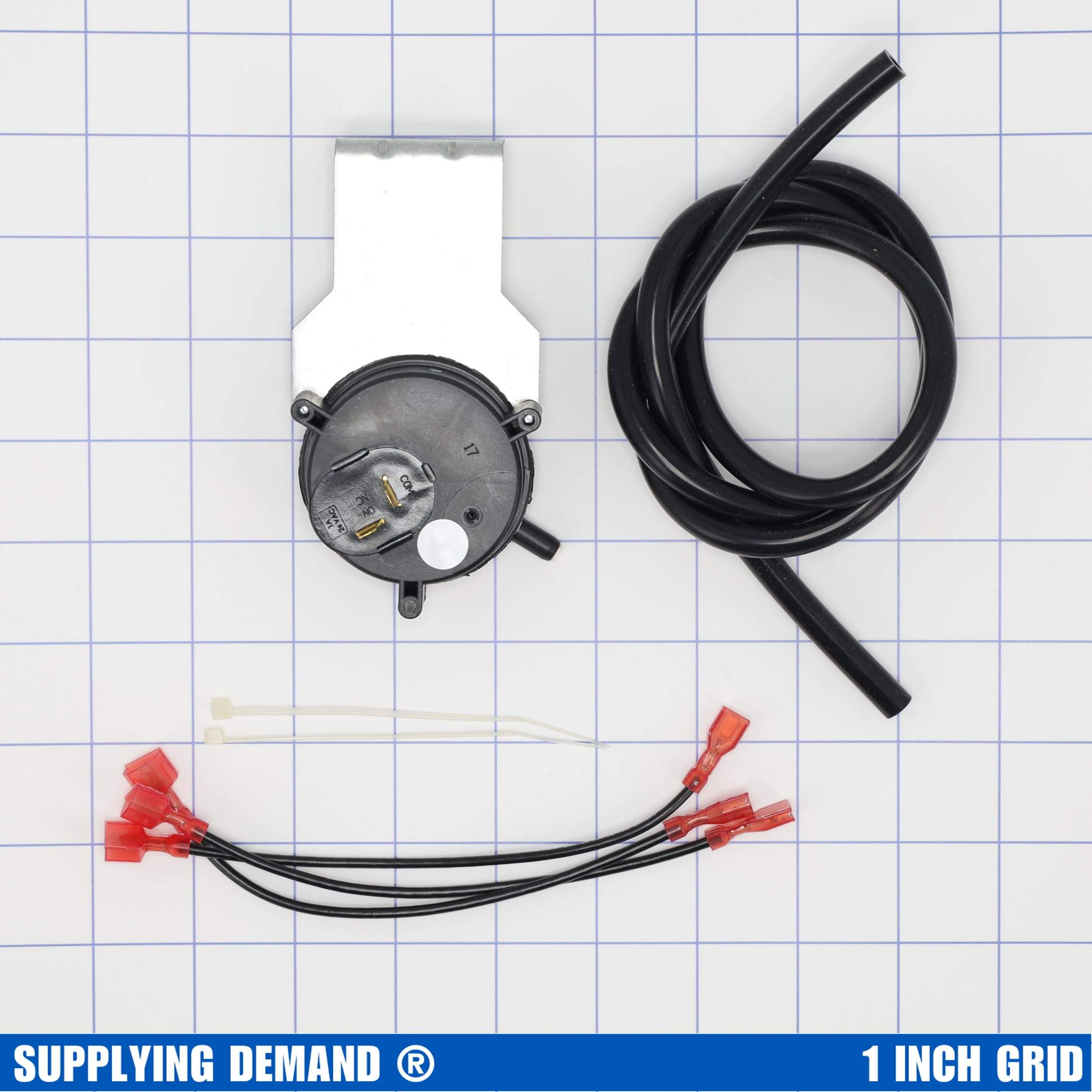 SD42-24196-85 42-24196-85-hvac-furnace-pressure-switch-with-tubing view 11
