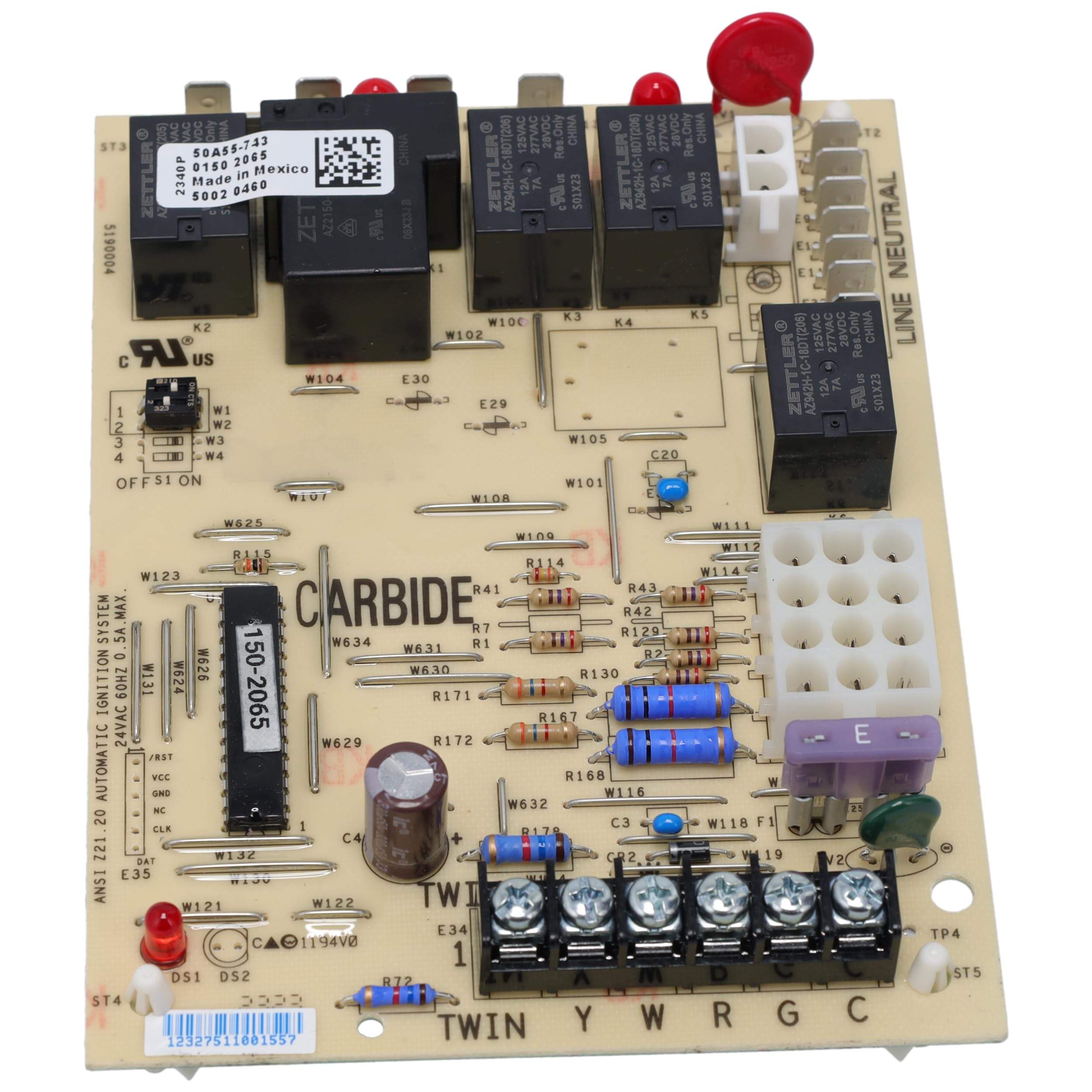 SDPCBBF112S pcbbf112s-ap4366051-hvac-furnace-ignition-pcb view 81