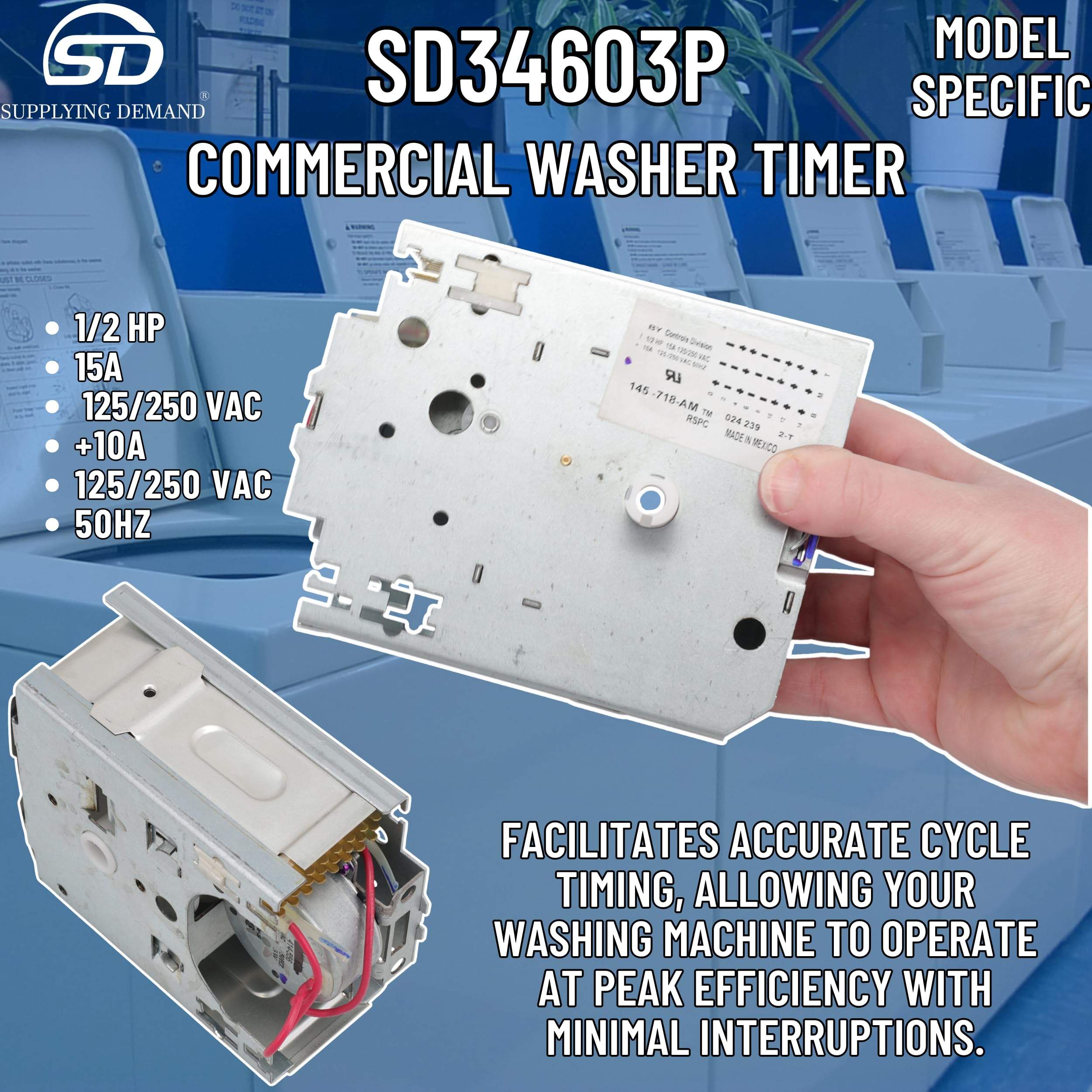 SD34603P 34603p-29483-commercial-washer-timer view 81