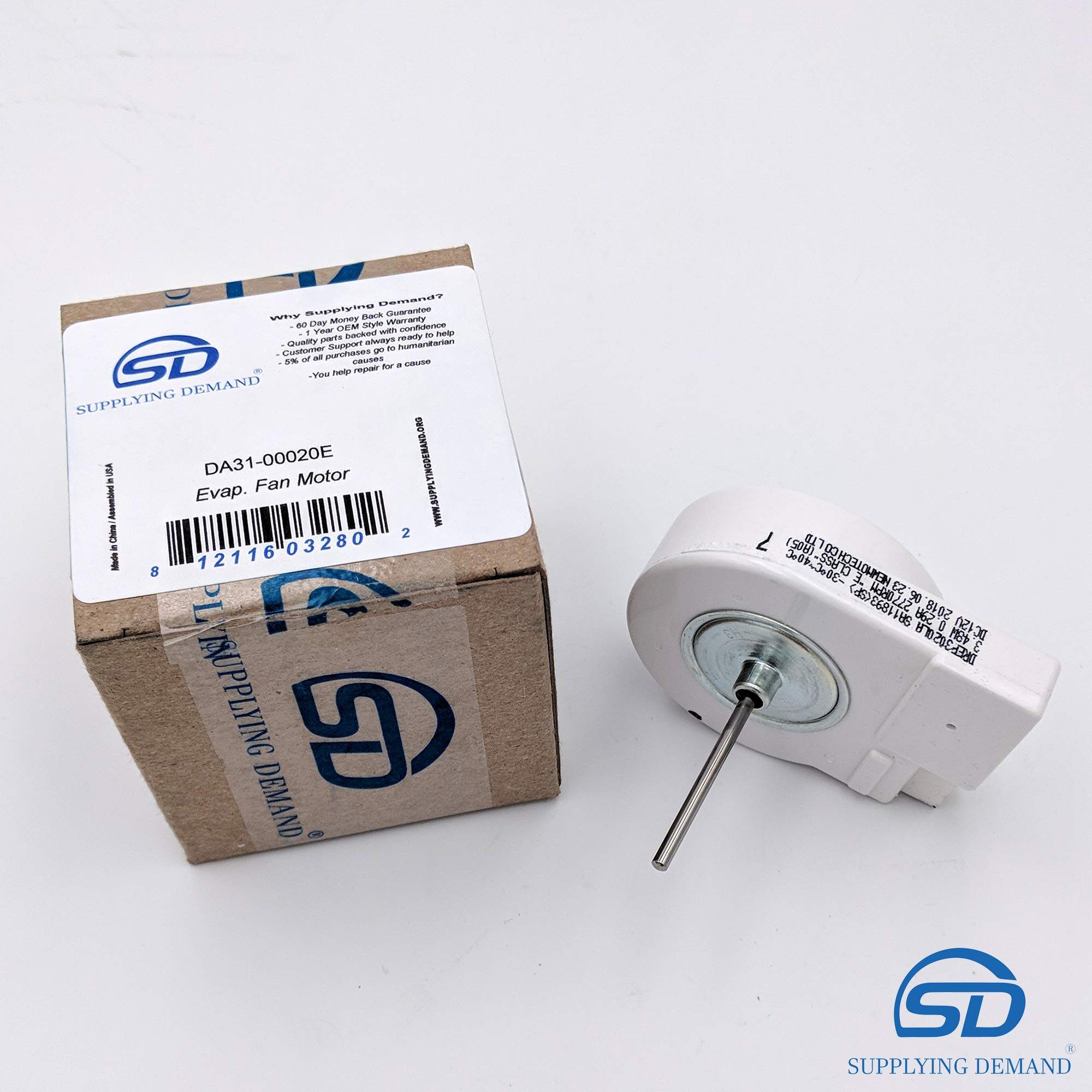 SDDA31-00020E-FBA da31-00020e-ap4136543-refrigerator-evaporator-fan-motor view 31
